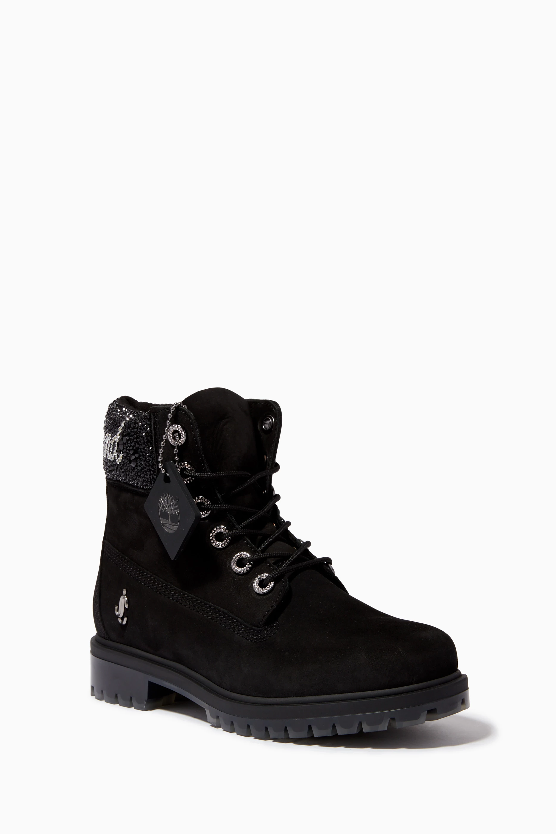 Timberland boots with fur top