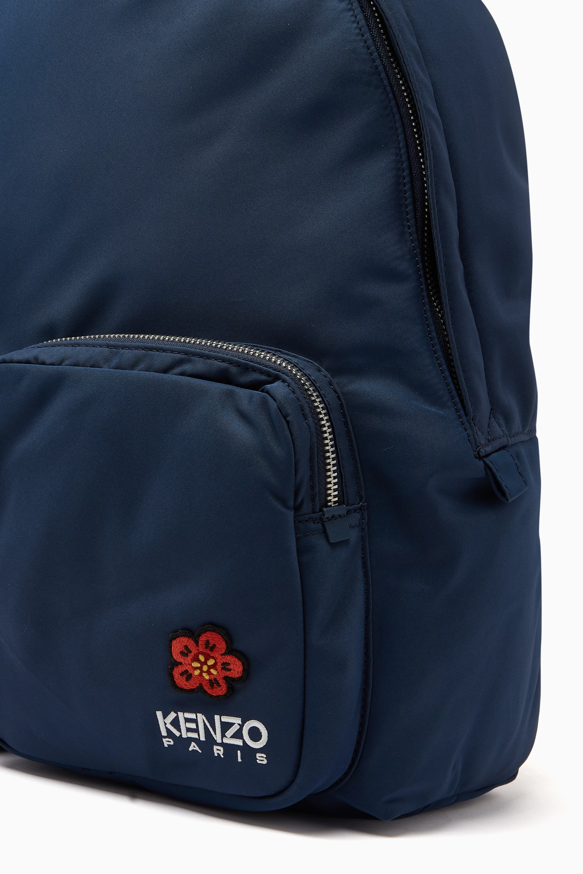 Buy KENZO Blue Seasonal Graphic Backpack in Nylon For Men Online Ounass UAE