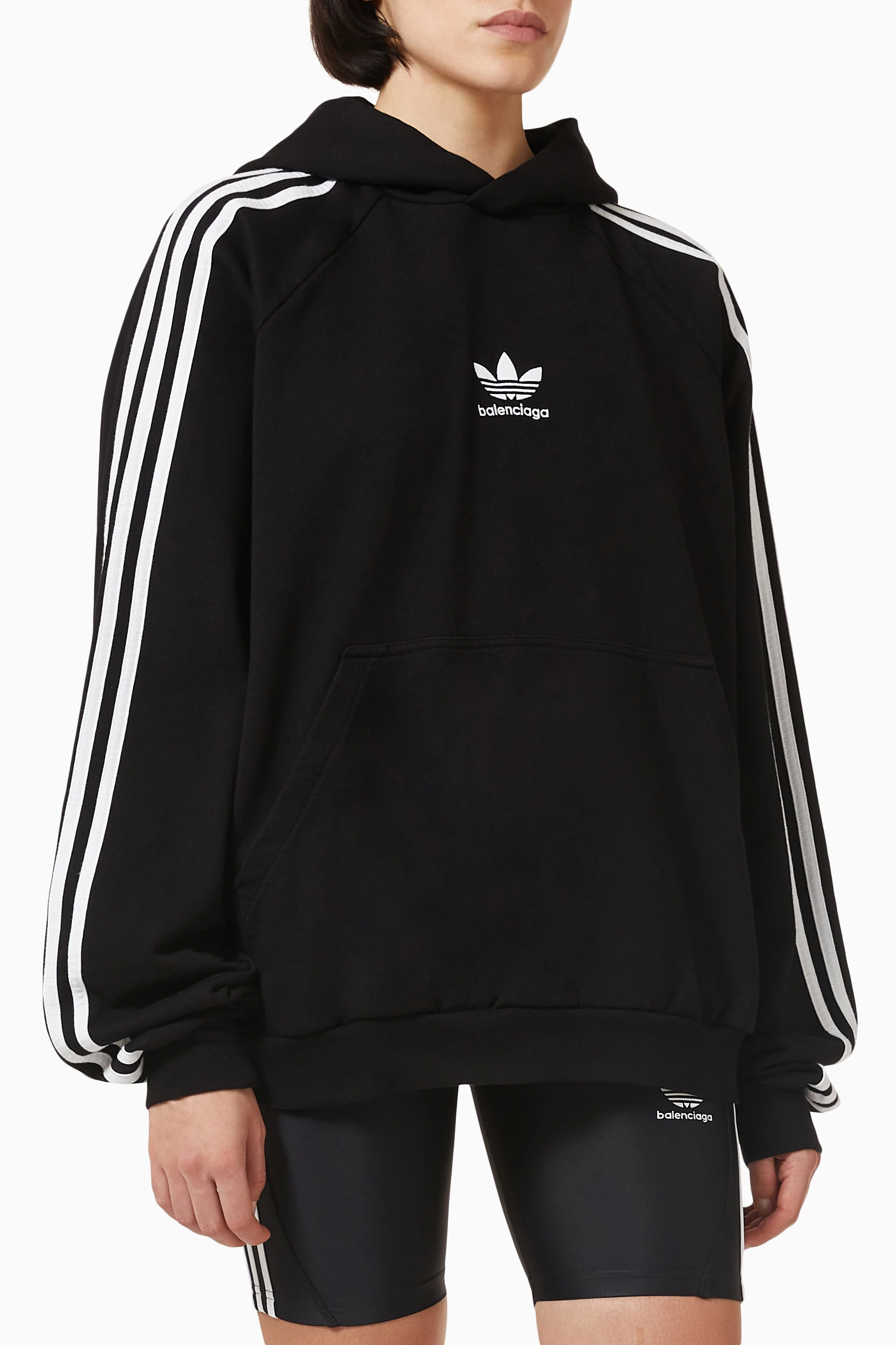 BALENCIAGA adidas Hoodie Large Fit パーカー Balenciaga x Adidas】Balenciaga x Adidas Hoodie Large Fit