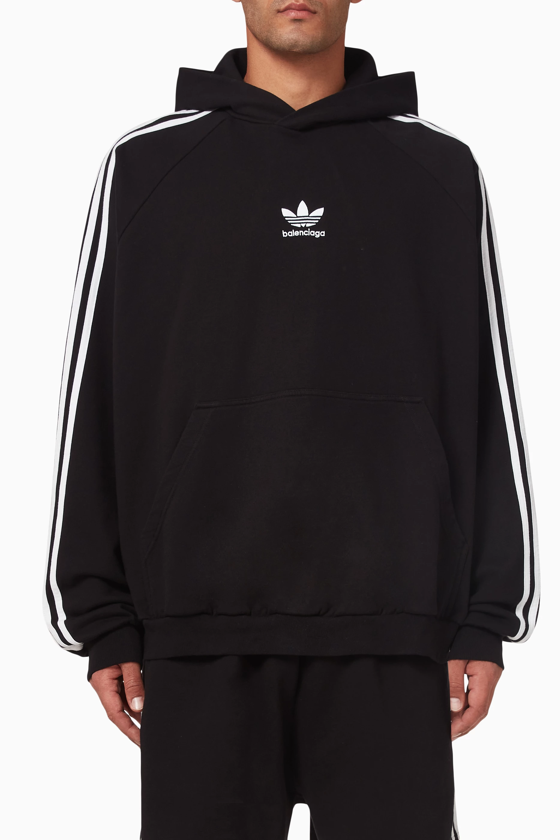 Balenciaga ★ adidas オーバーサイズ フーディ ユニセックス Balenciaga x Adidas】Balenciaga x Adidas Hoodie Large Fit