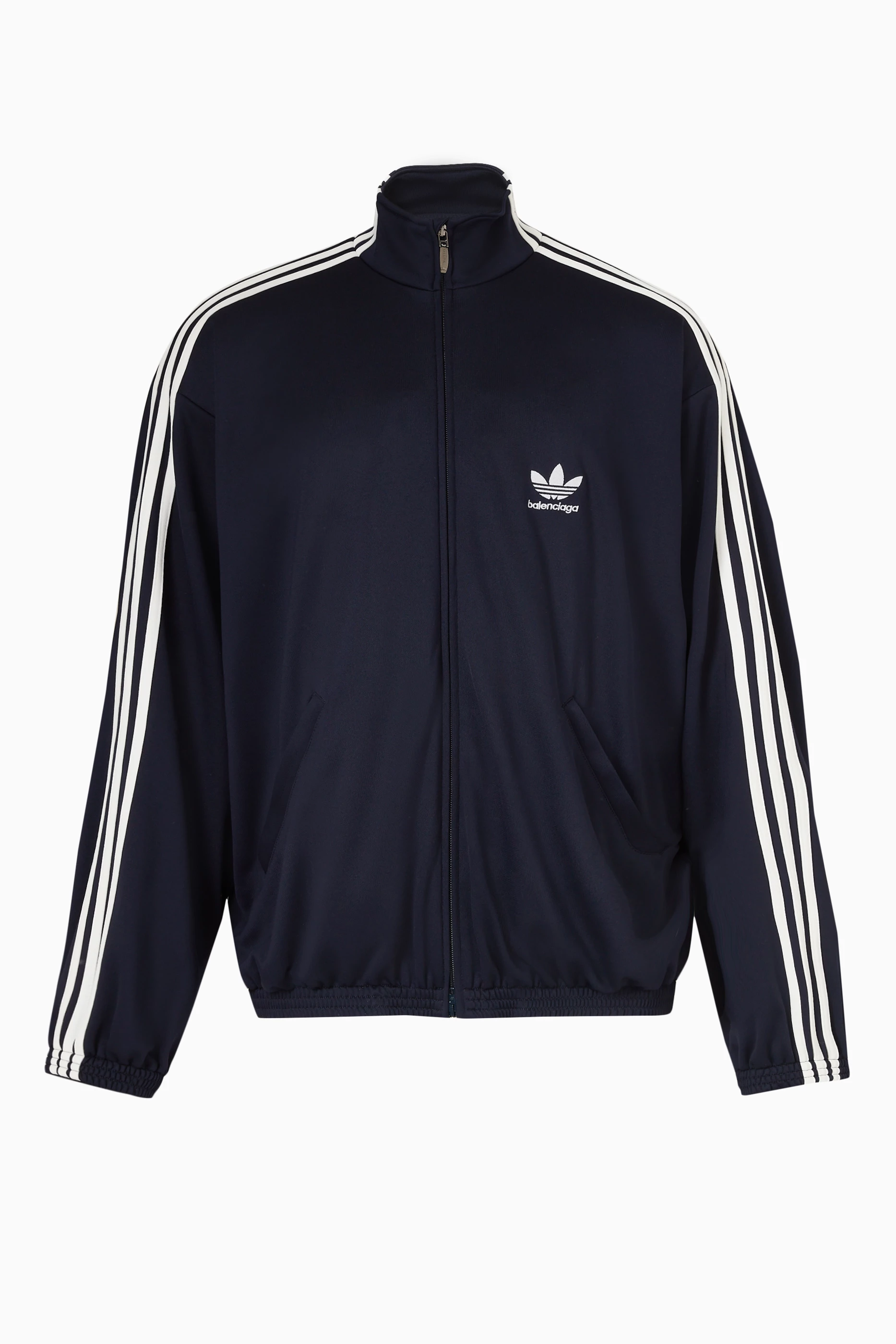 Buy Balenciaga Blue x Adidas Tracksuit Jacket in Cotton Terry