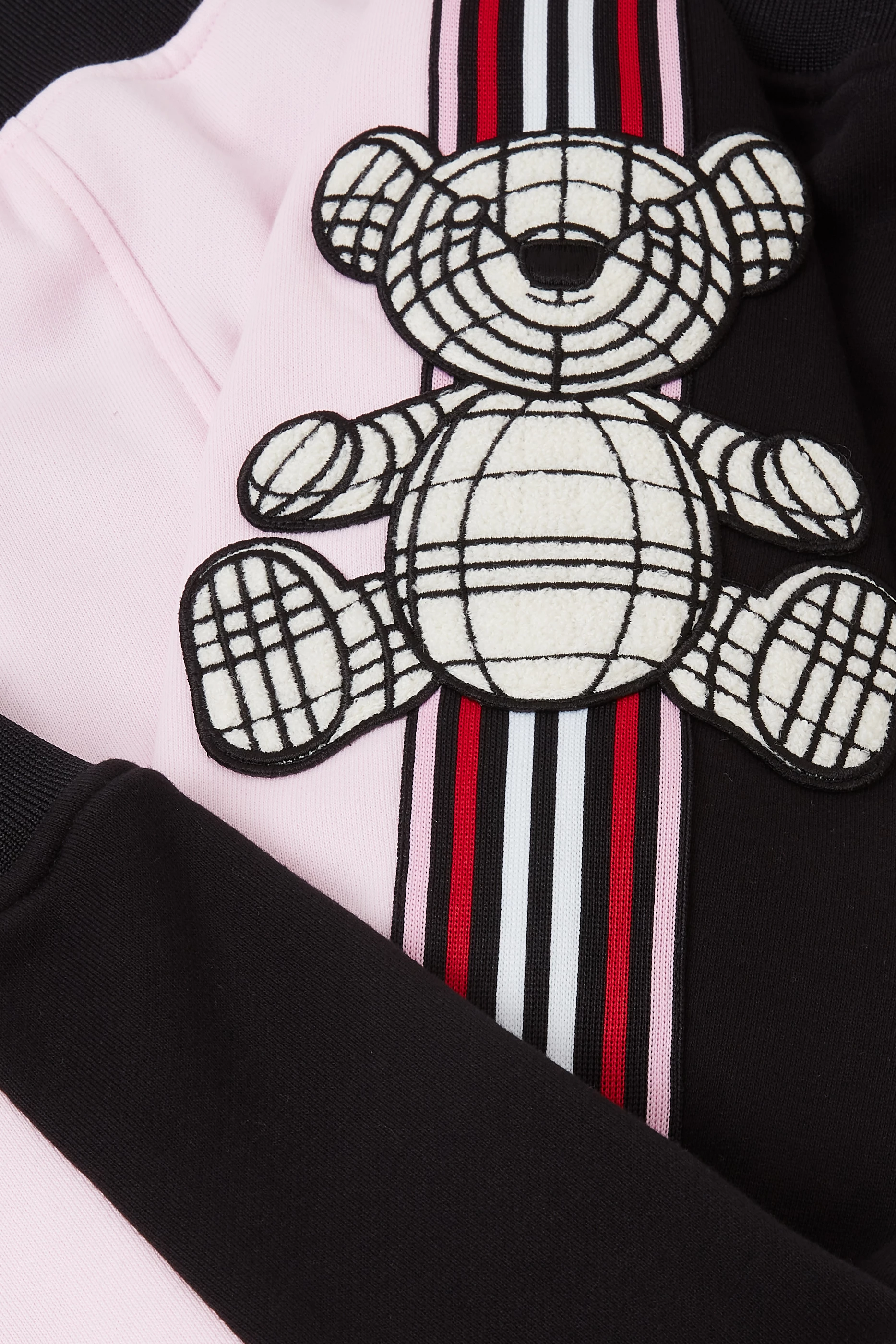 Buy Burberry Pink Talbot Bear Sweatpants in Cotton For Girls