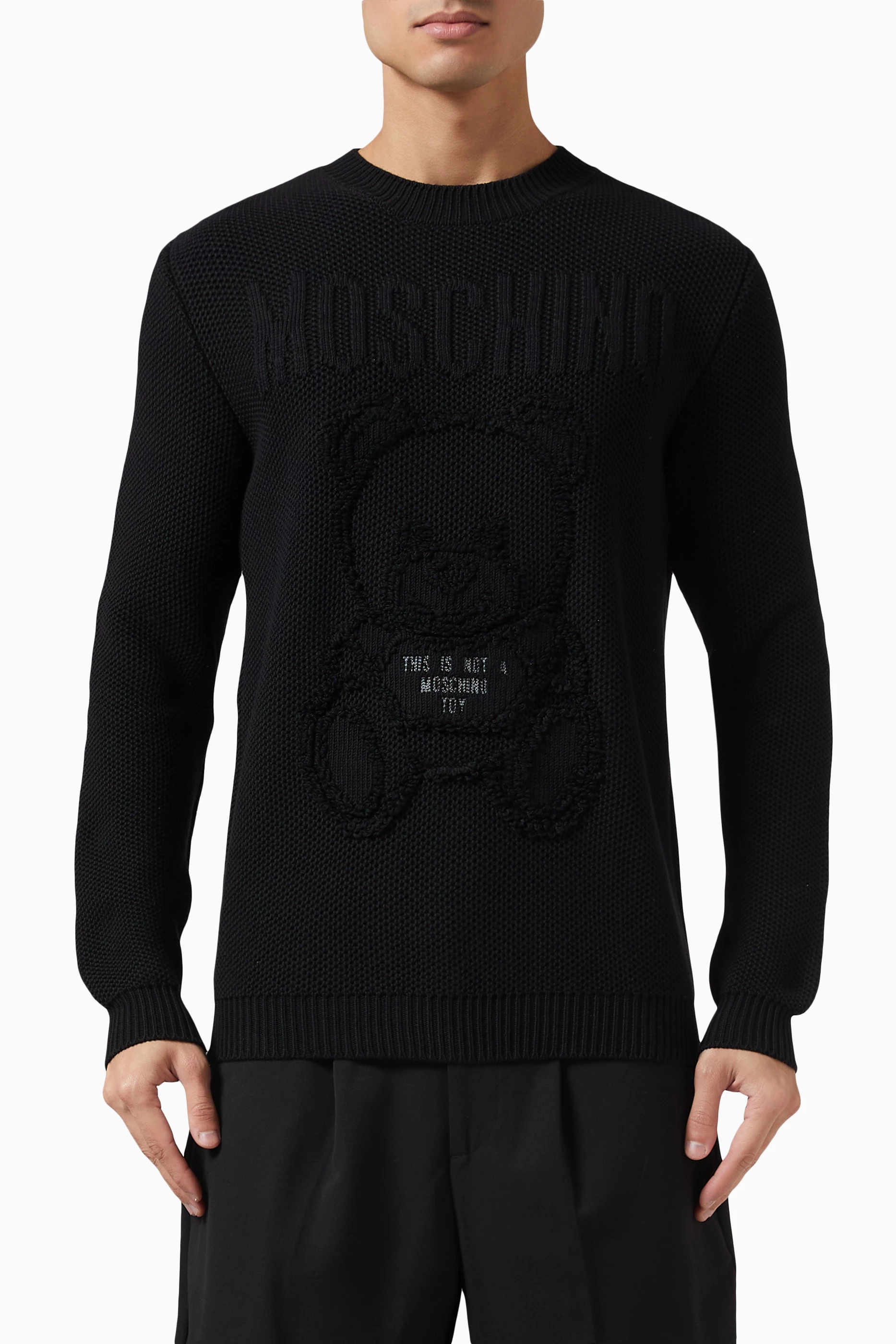 Moschino teddy bear sweater outlet