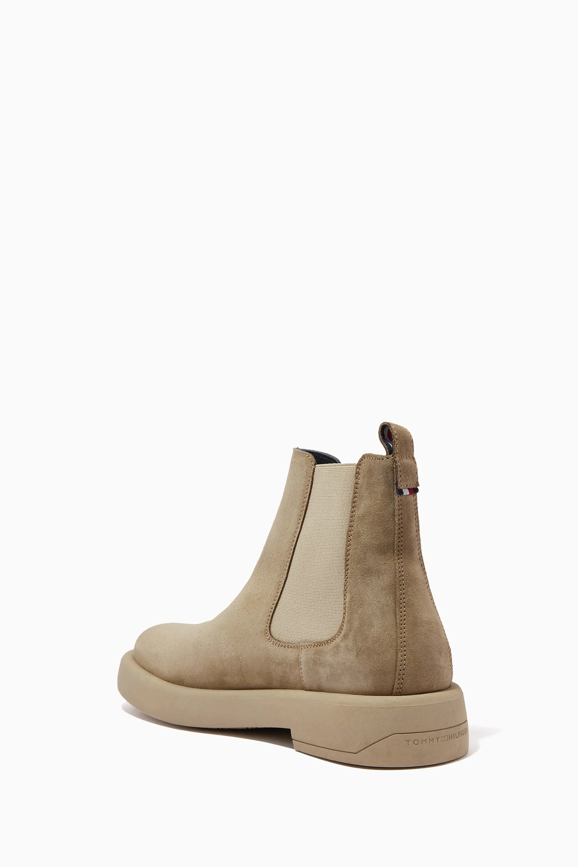 Suedette chelsea boots best sale
