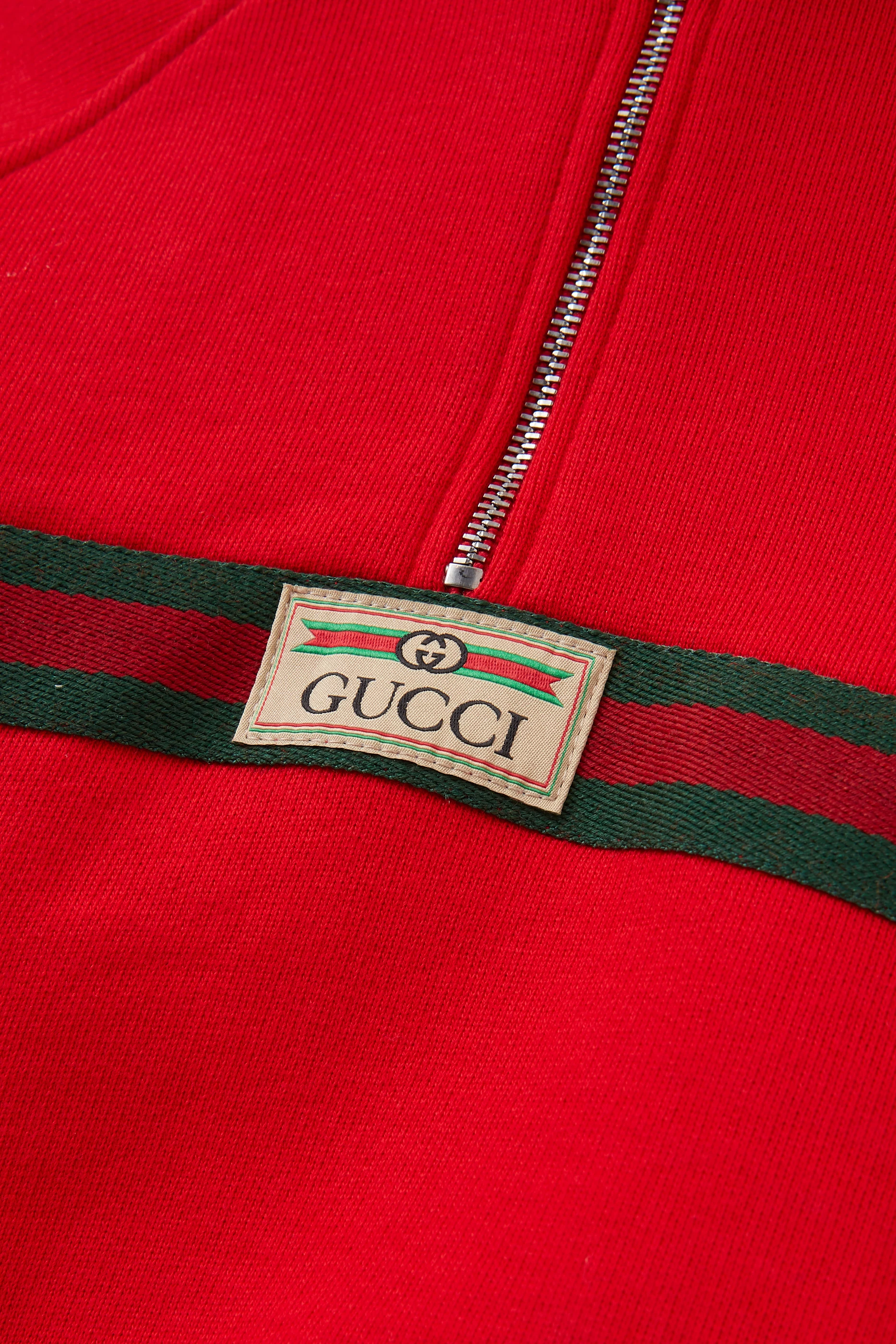 Gucci red hoodie shop
