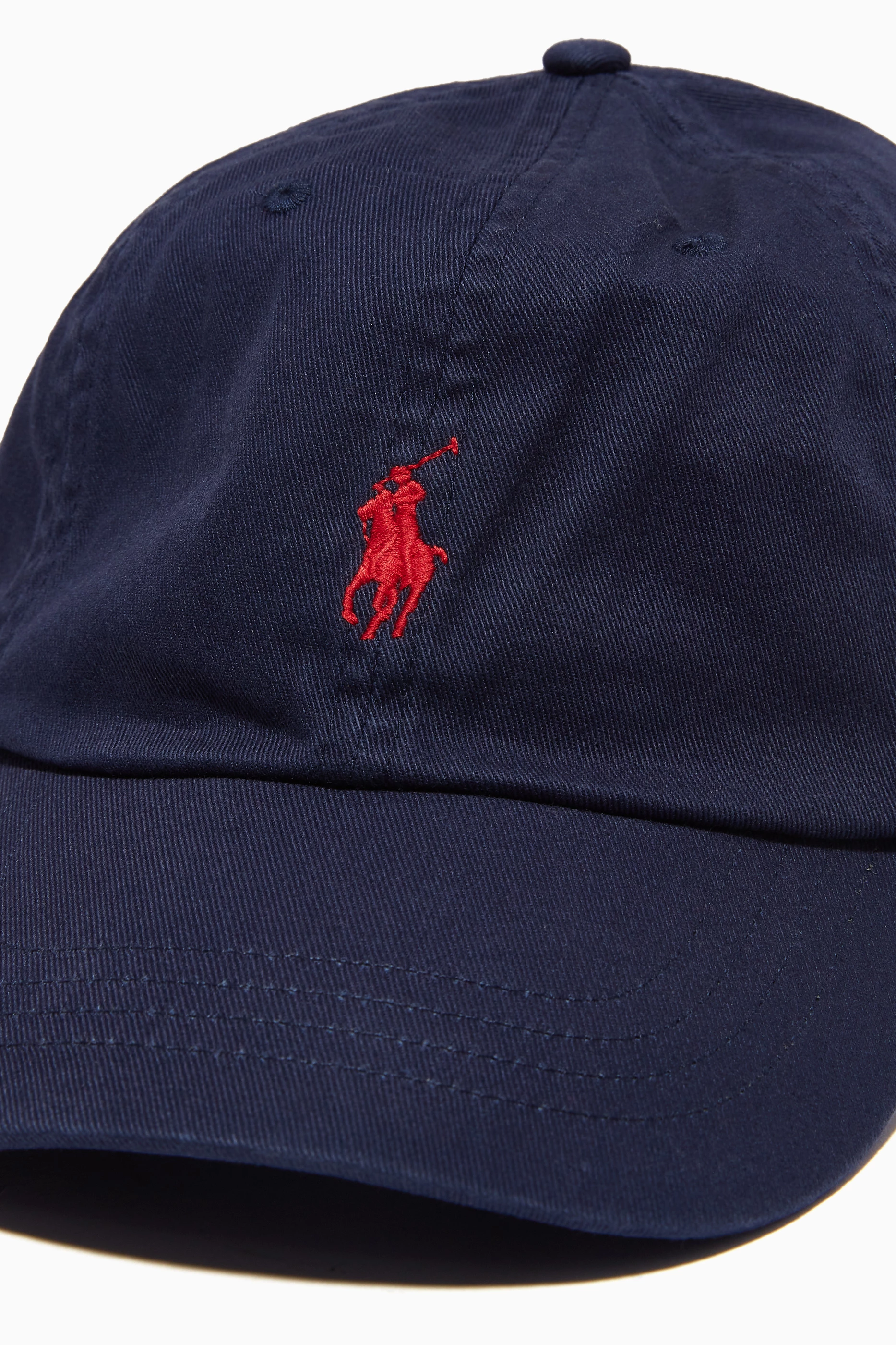 Navy blue ralph lauren cap clearance