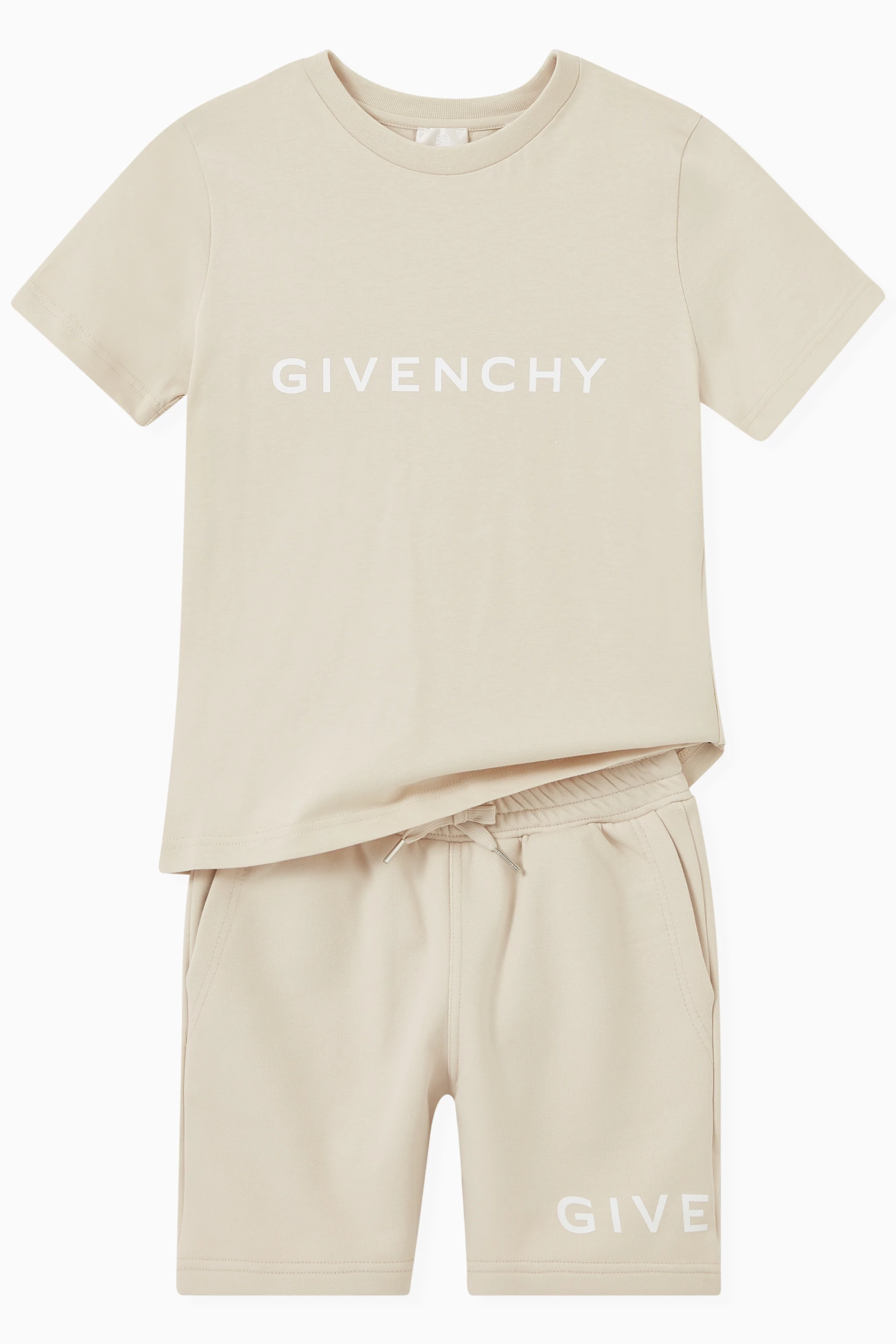 Givenchy shorts and shirt set hotsell