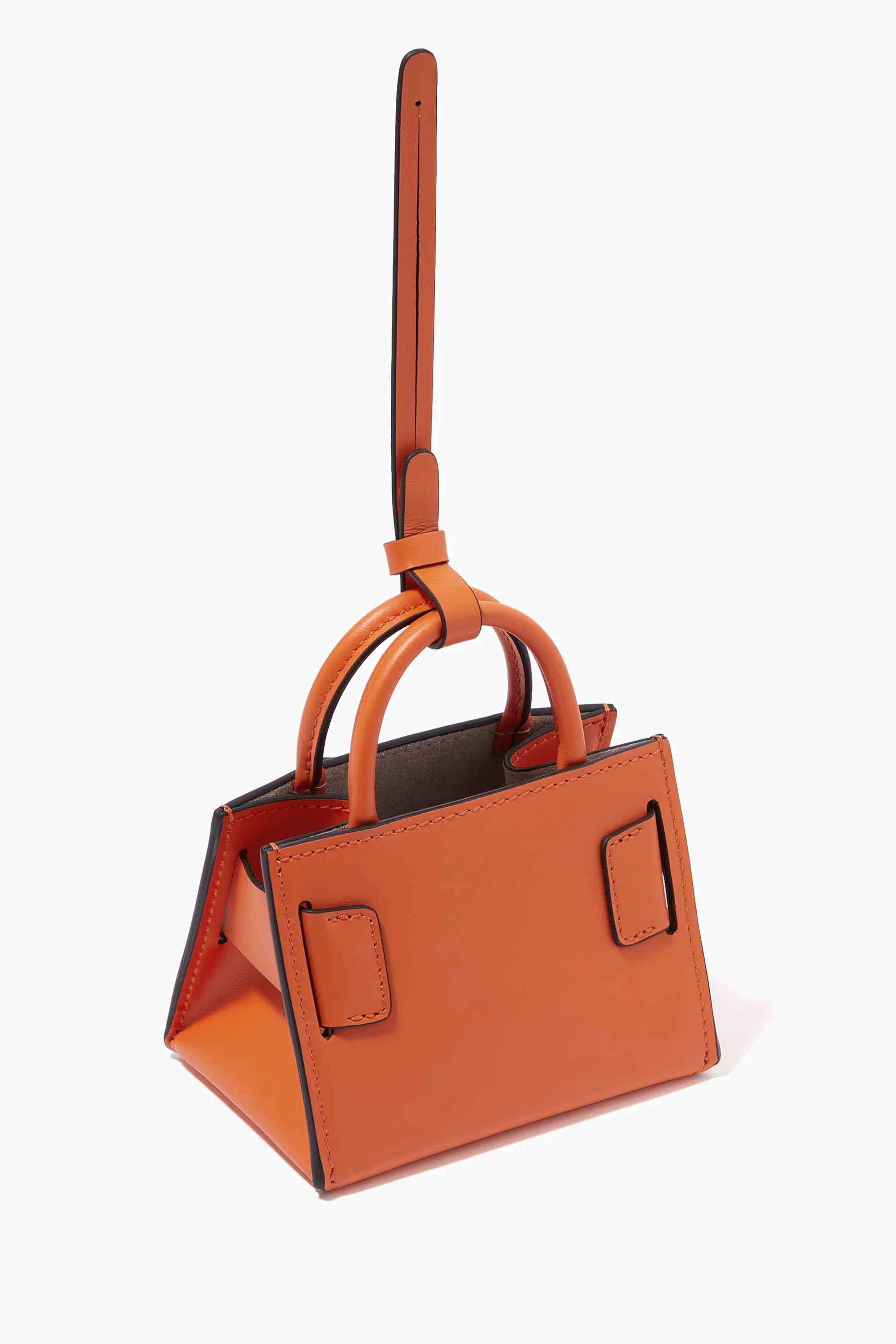 Buy BOYY Orange Bobby Charm Mini Crossbody Bag in Palmellato