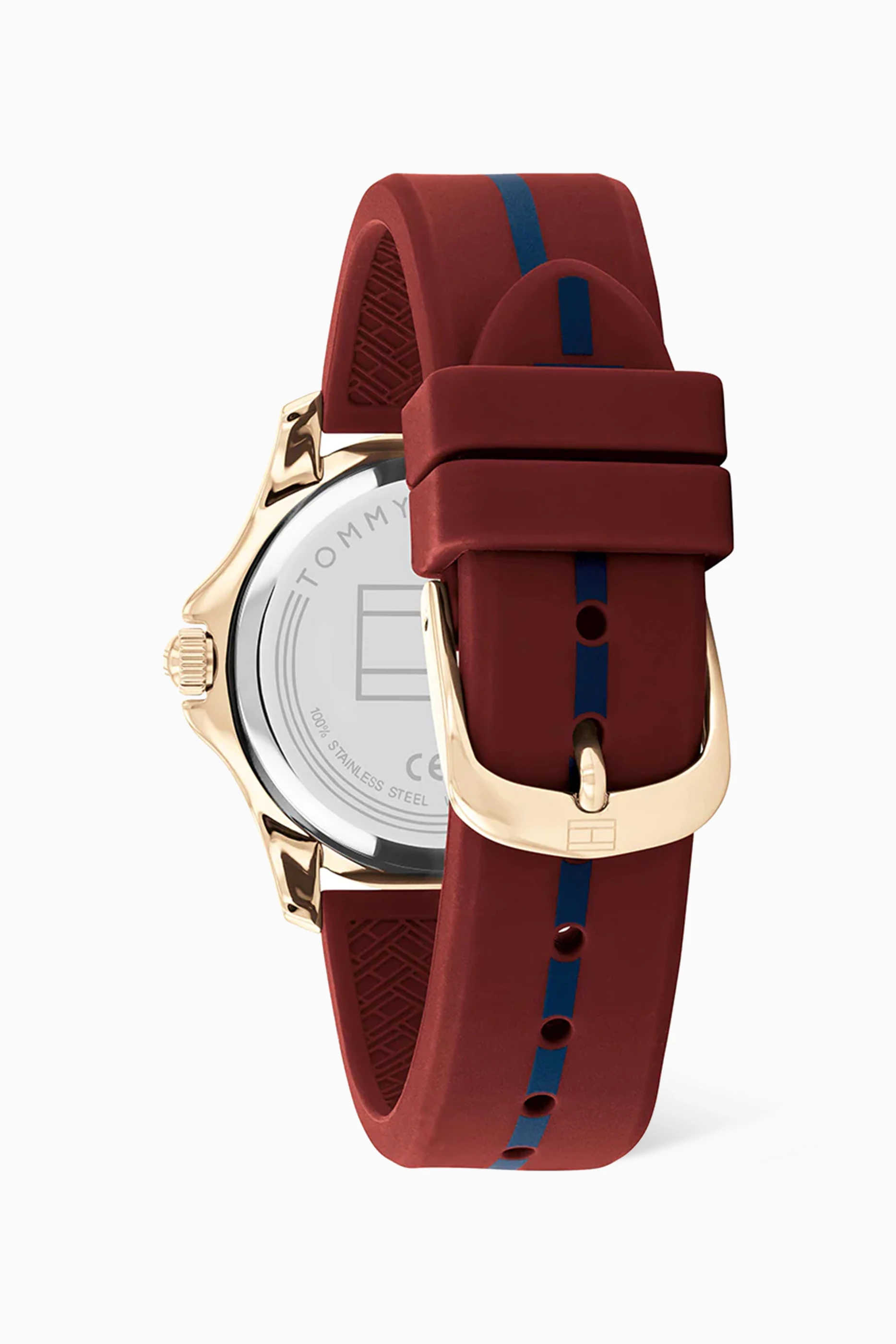 Tommy hilfiger maroon watch outlet