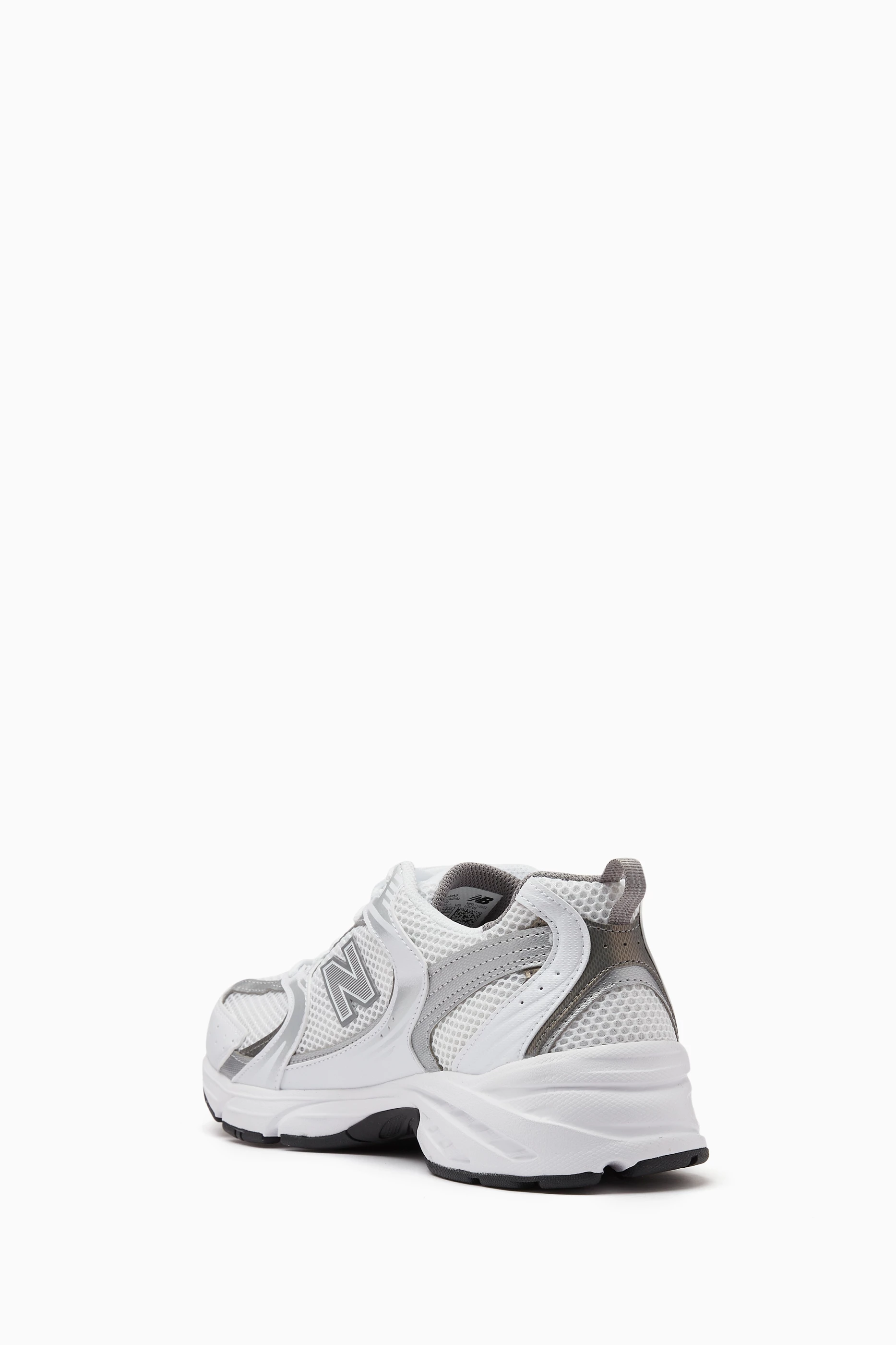 Buy New Balance Silver 530 Unisex Classic Low top Sneakers in Textile Mesh For Women Online Ounass UAE