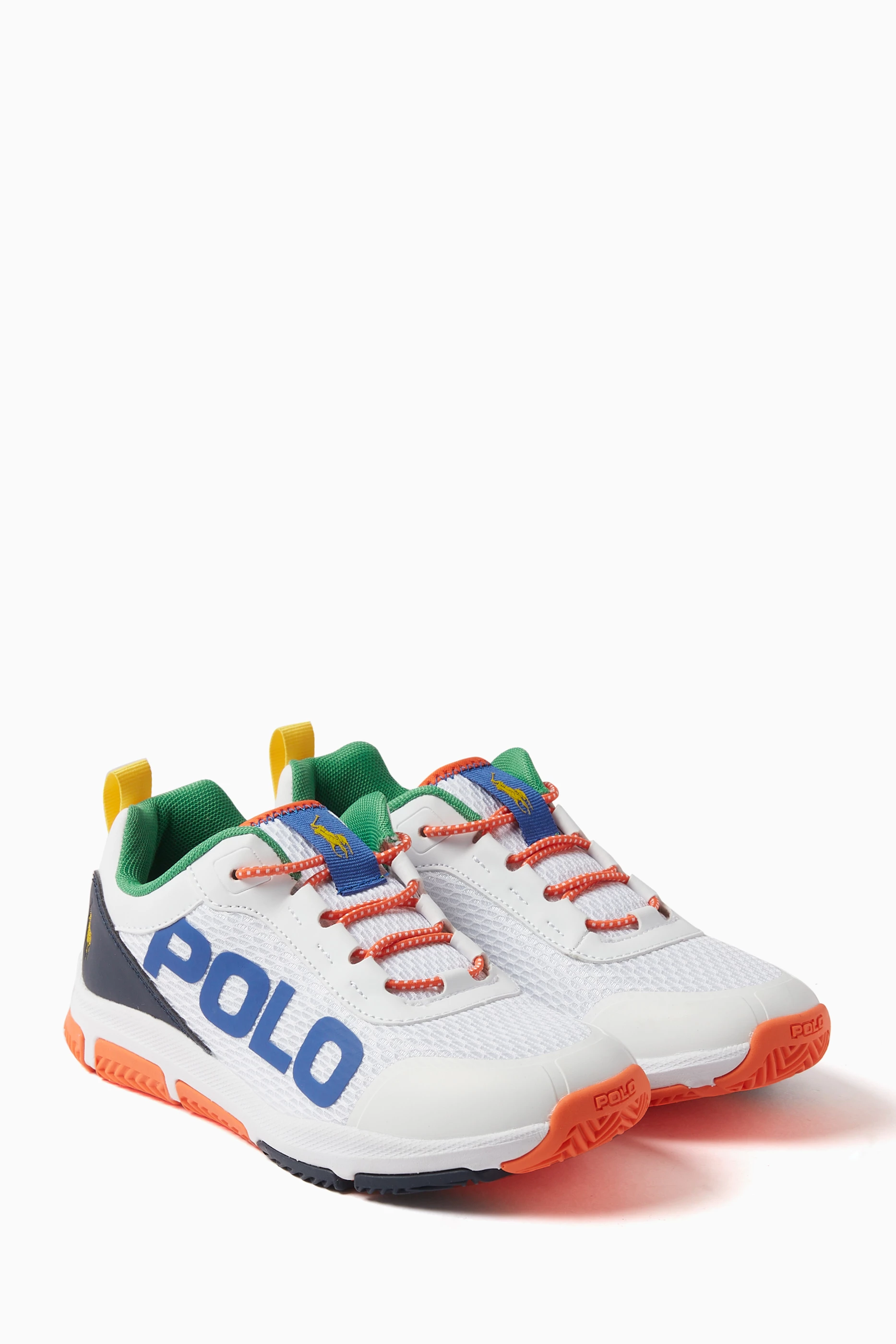 Buy Polo Ralph Lauren Multicolour Tech Racer Sneakers in