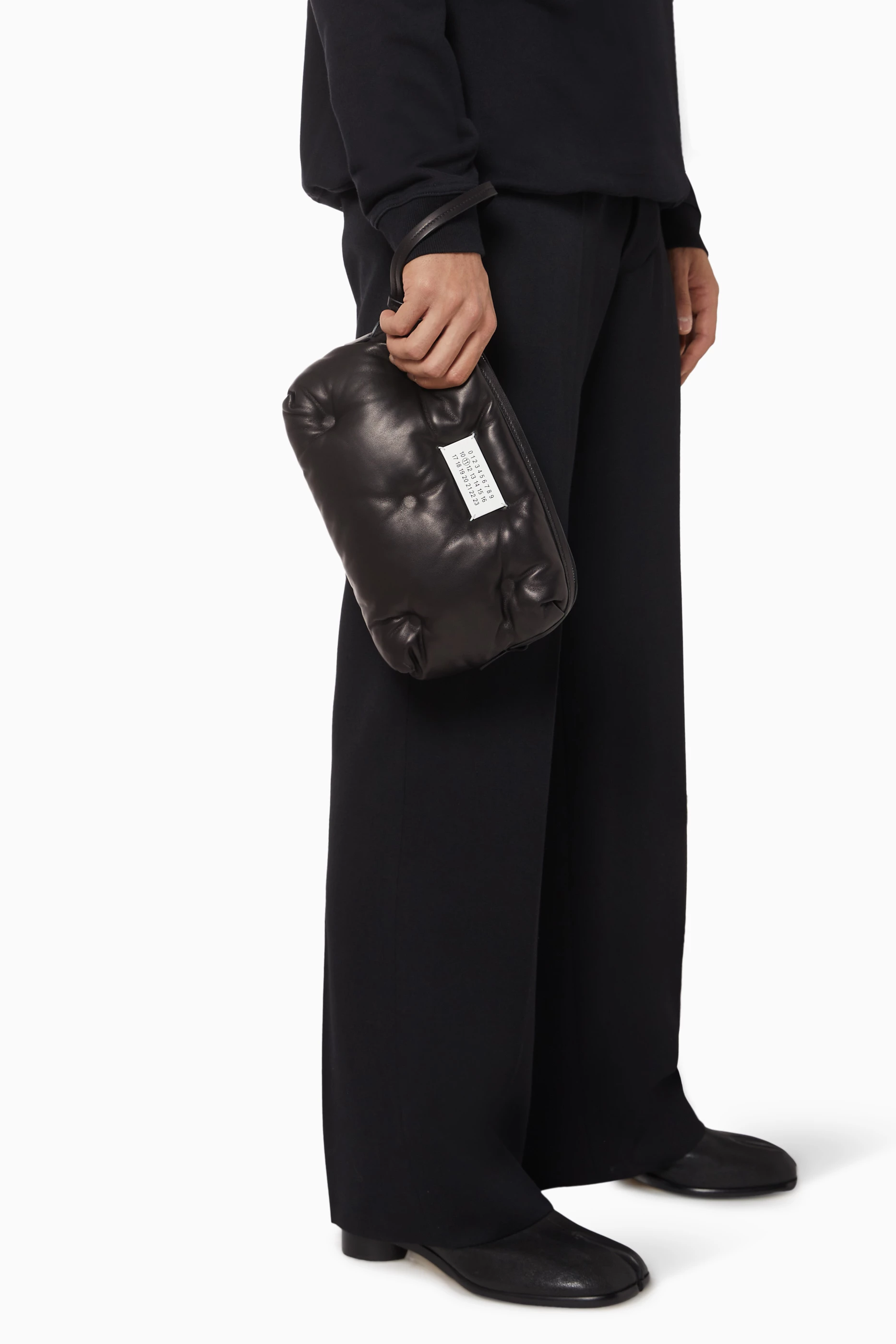 バニラさん専用Maison MargielaGLAMSLAM CAMERABAG Buy Maison Margiela Black Glam Slam Camera Bag in Leather