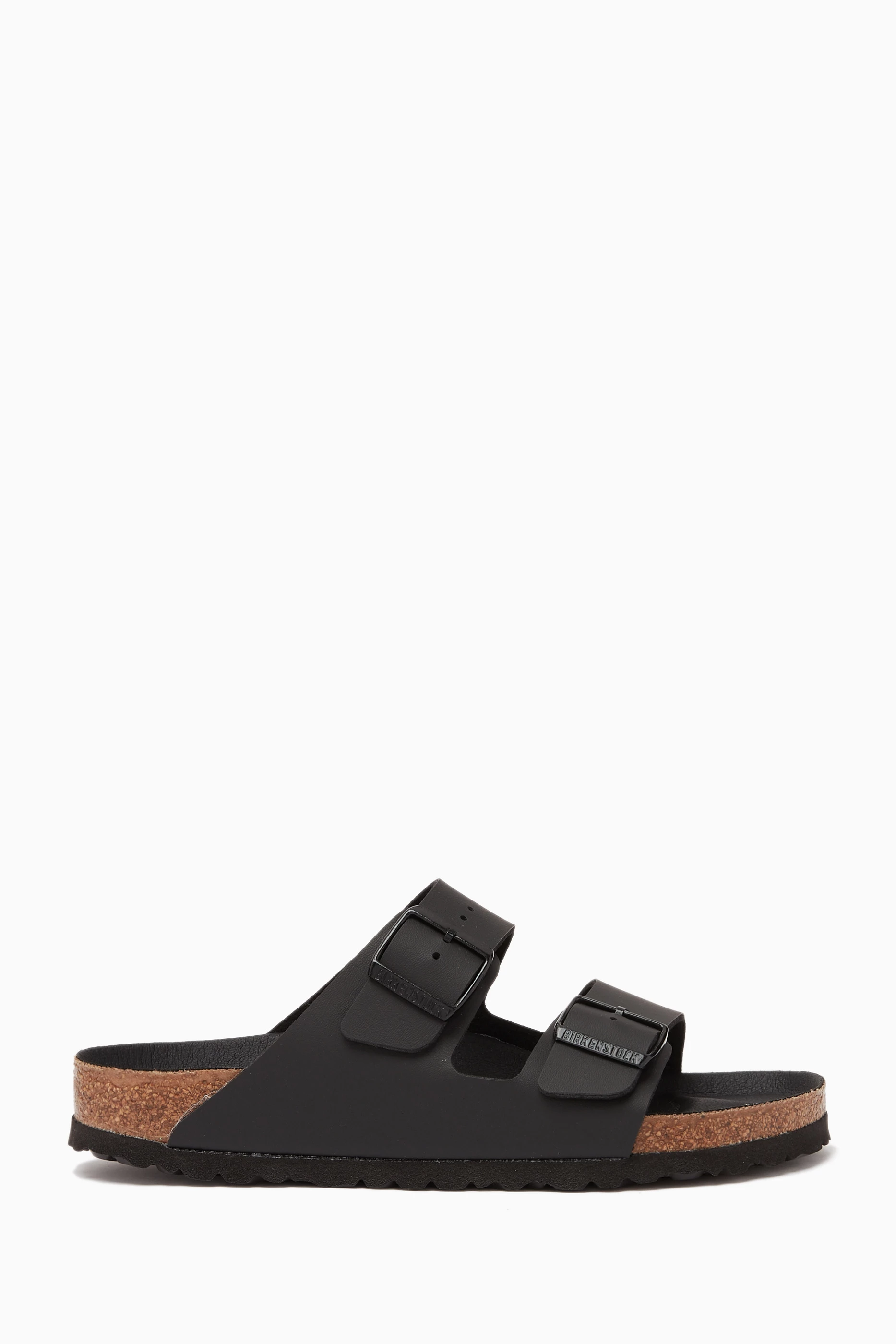 Buy Birkenstock Black Arizona Narrow Sandals in Birko Flor For Women Online Ounass UAE