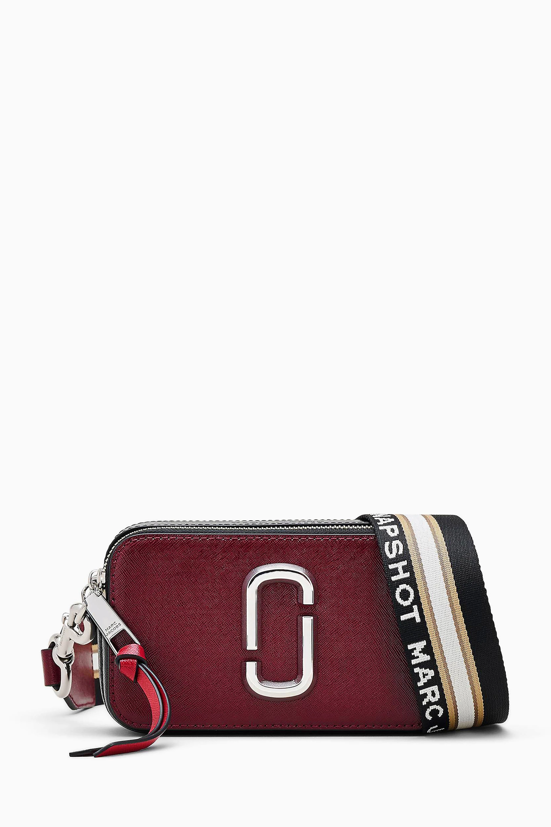 Marc jacobs snapshot maroon clearance