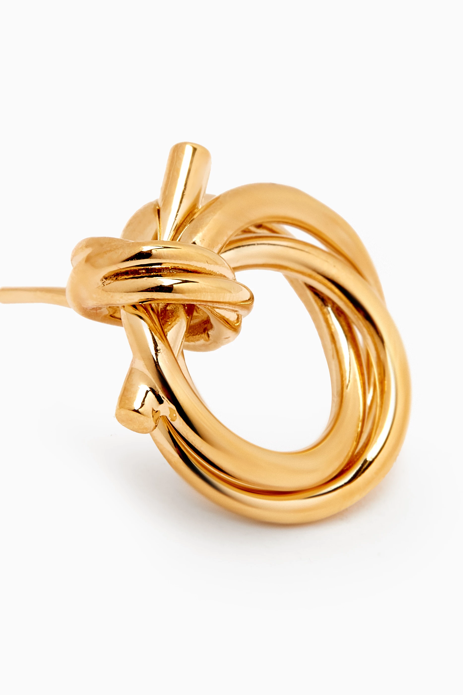 ★FERRAGAMO★ Twisted Gancini Earrings Gold 760671765593 760 Twisted Gancini earrings - Women | Ferragamo