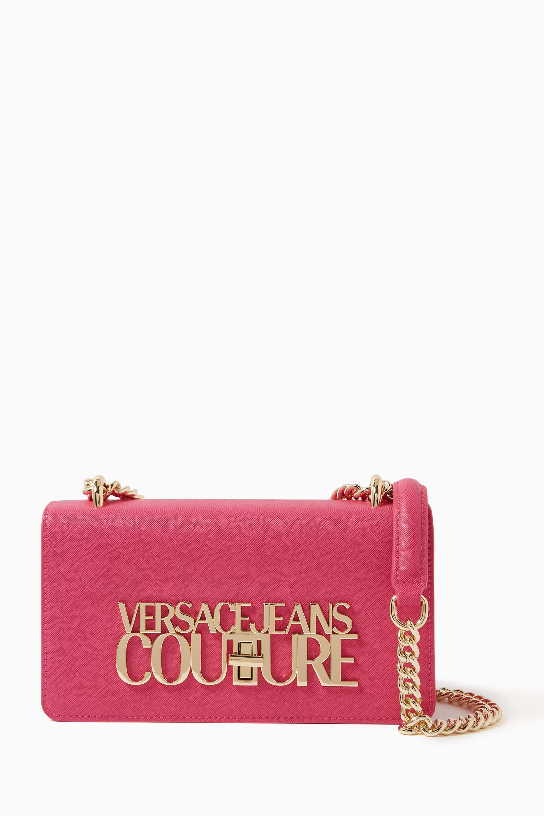 Versace jeans pink bag hot sale
