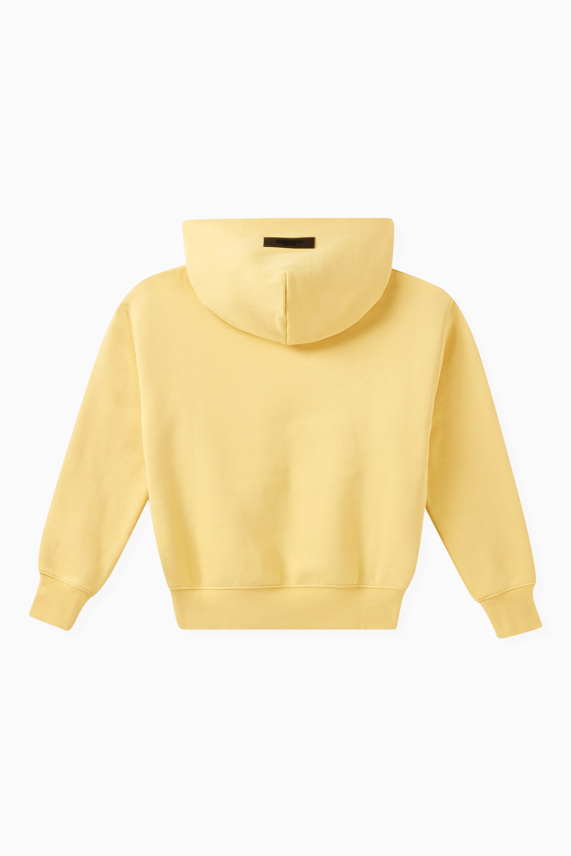 Buy Fear of God Essentials Yellow Essentials Hoodie in Cotton fleece For UNISEX Online Ounass UAE