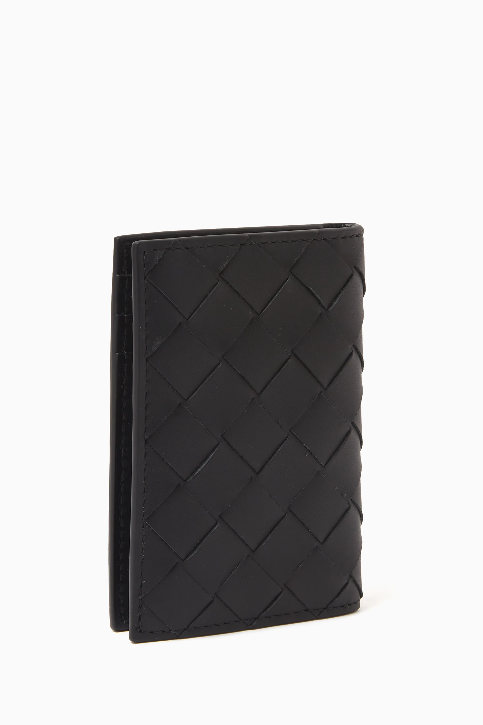 ★関税込★BOTTEGA VENETA★Flap Card Case Black★ Bottega Veneta Intrecciato Flap Card Case Black – voilà.id
