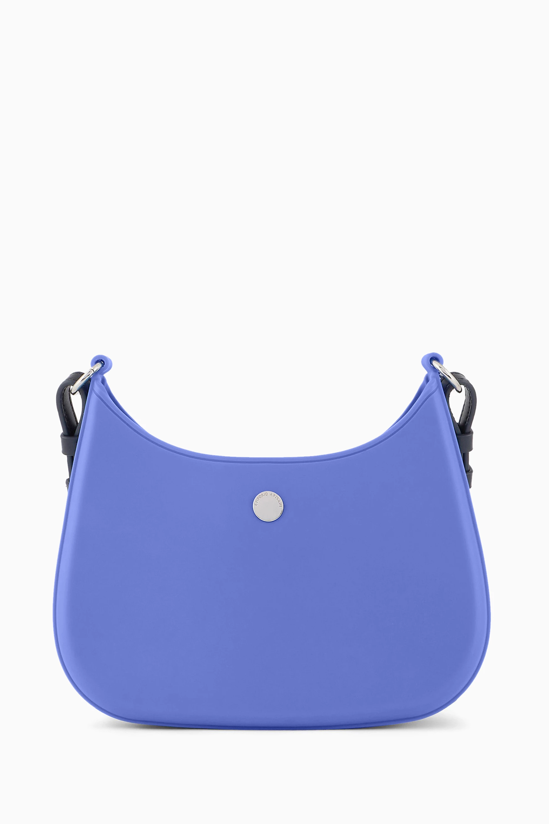 Buy Emporio Armani Blue Mini Gummy Crossbody Bag in Recycled PVC For Women Online Ounass UAE