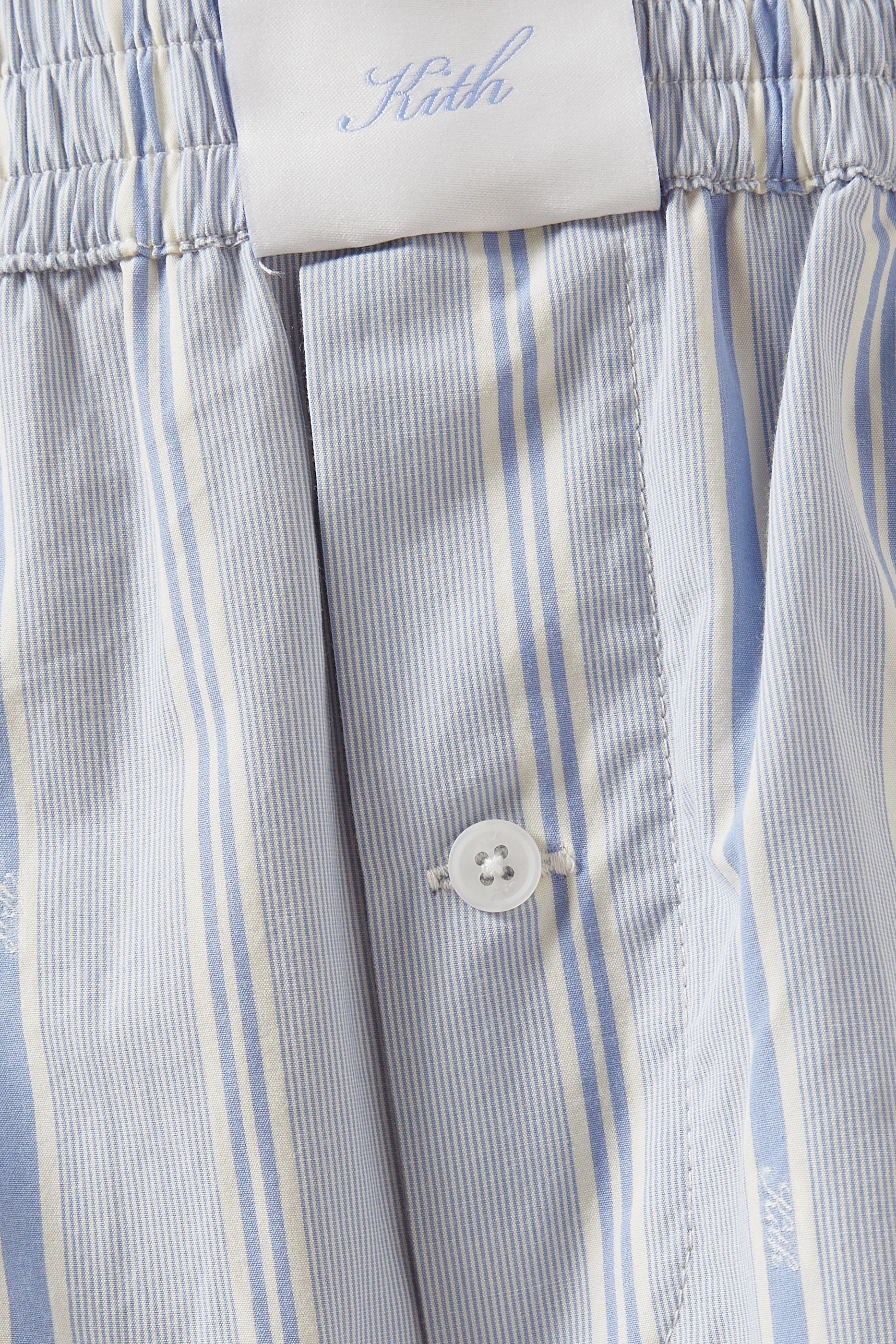 「大人気 新入荷 新品」に該当するファッション通販 Blue Kith Buy Ida For Cotton in Shorts Boxer Striped Logo パンツ