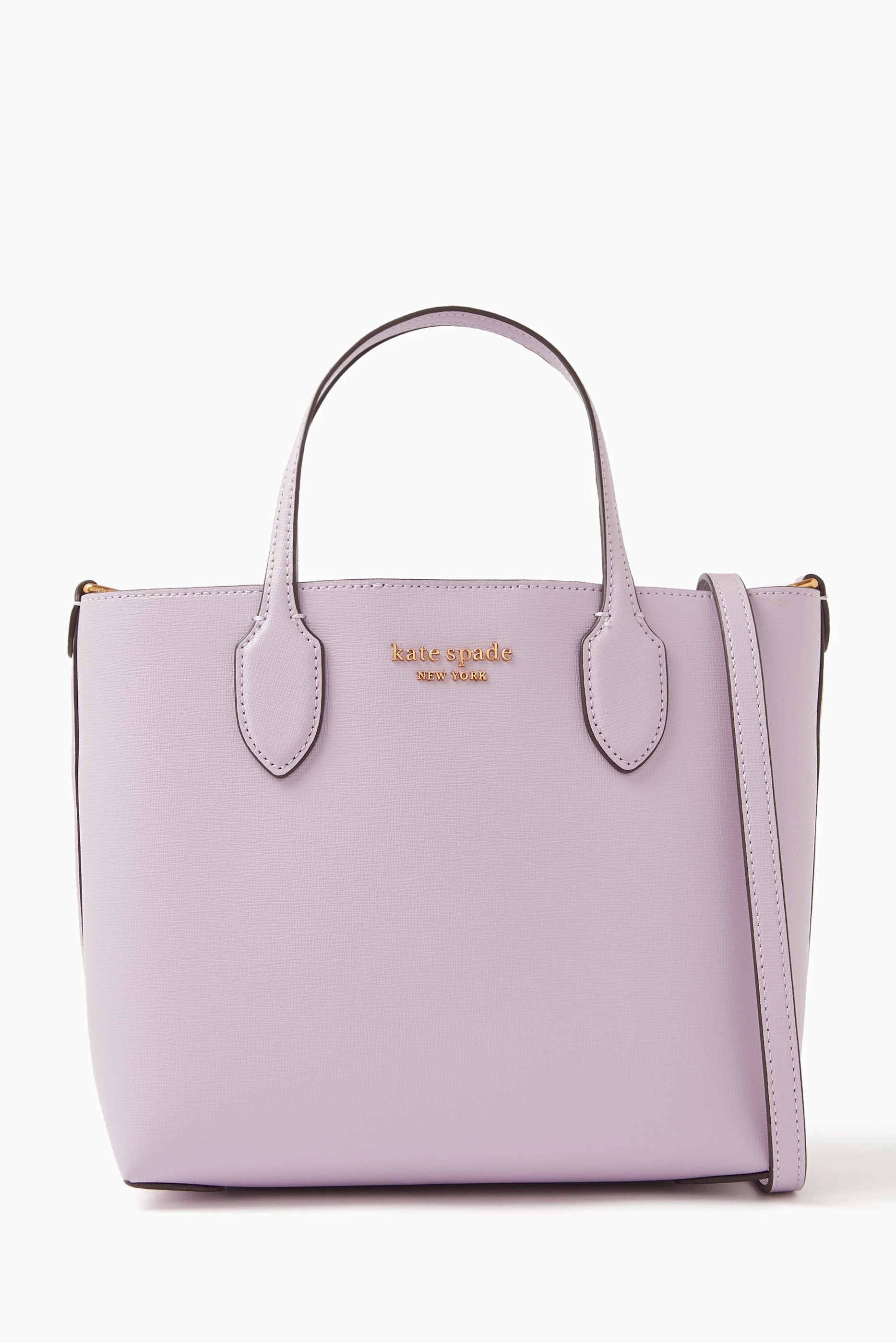 Buy Kate Spade New York Purple Medium Bleecker Crossbody Tote Bag in Leather For Women Online Ounass UAE