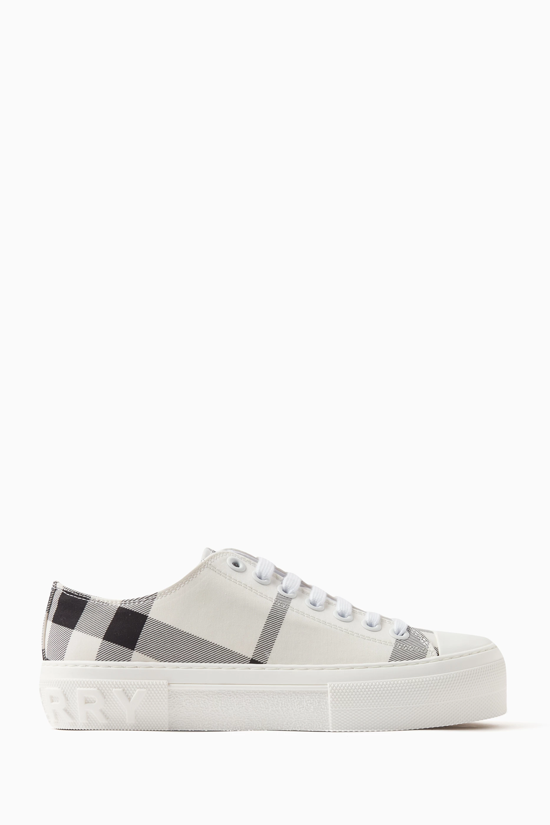 Burberry Shoes Women's Sneakers Buy Burberry White Sneakers
