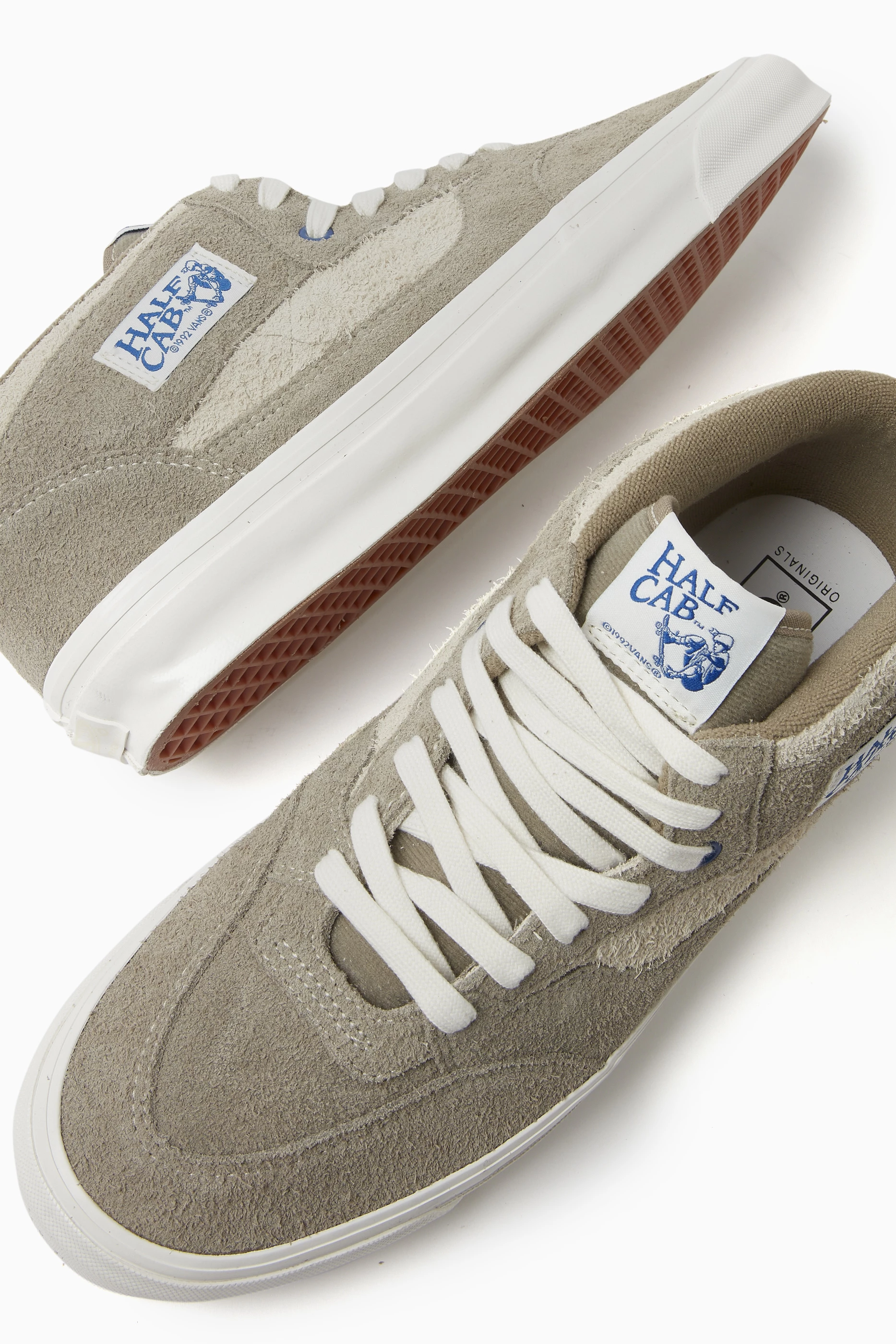 Buy Vans Neutral OG Half Cab LX Sneakers in Suede For Men Online Ounass UAE