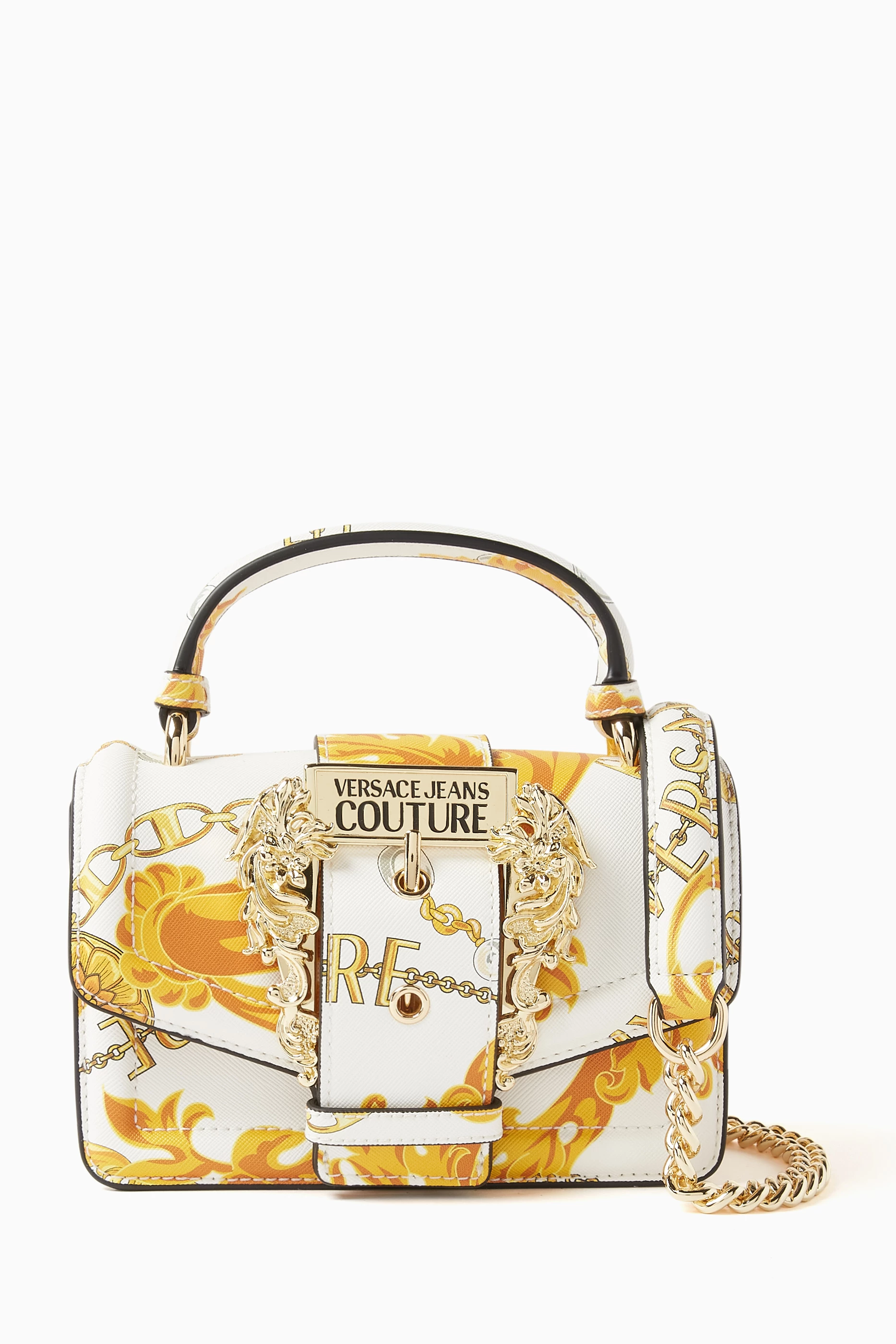 Versace jeans couture bag white online
