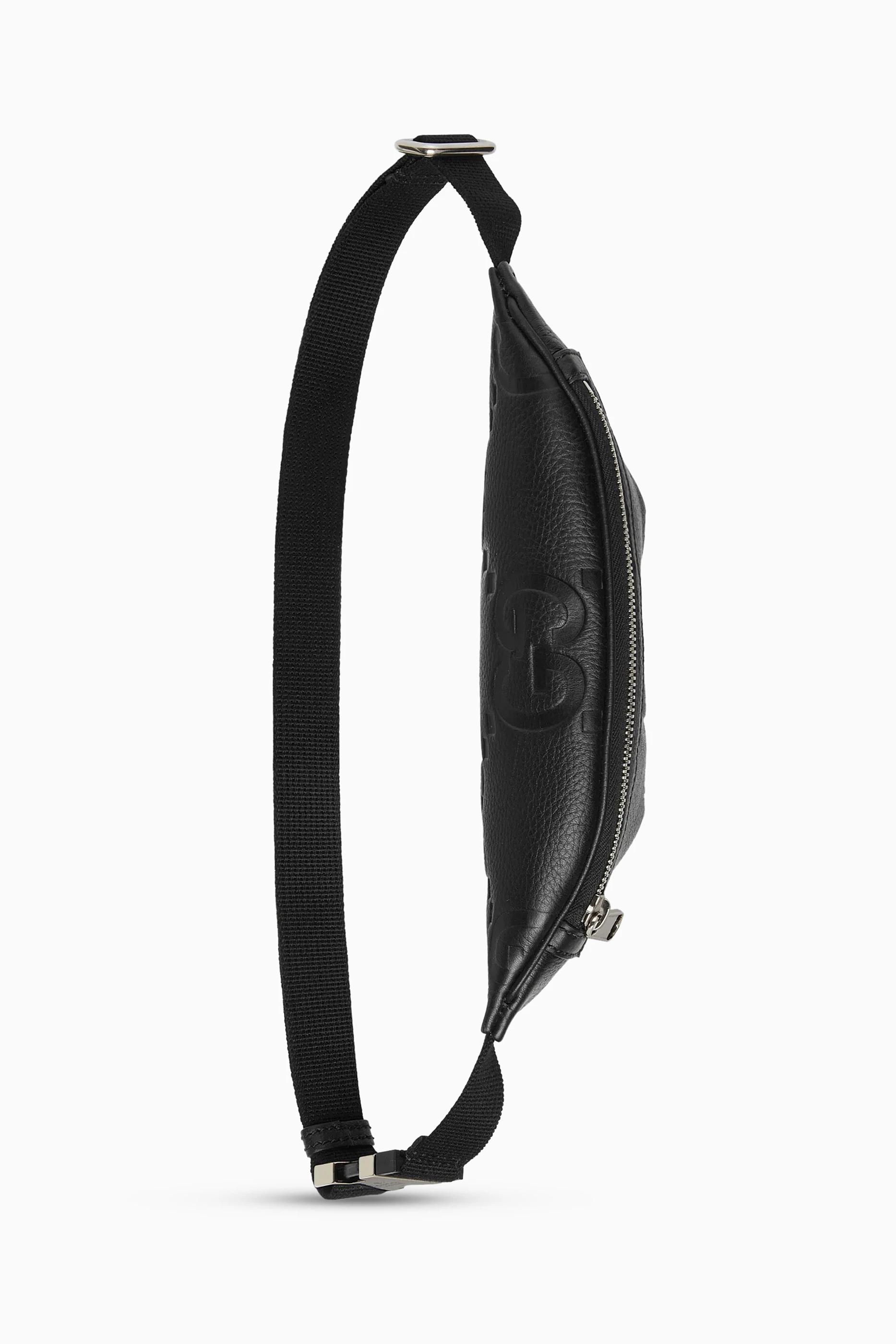 Gucci print small belt bag black online