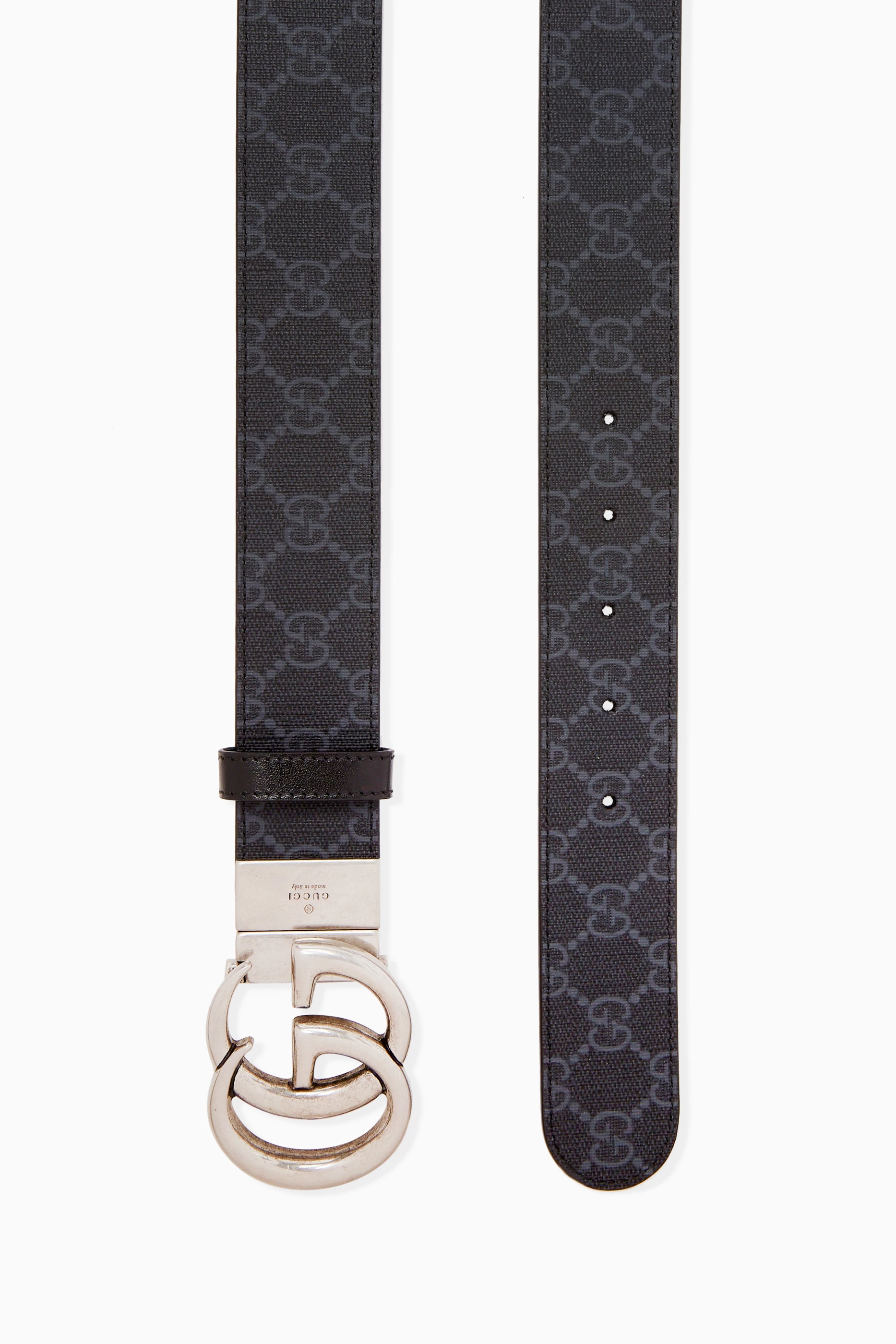 Gucci logo leather belt 2025