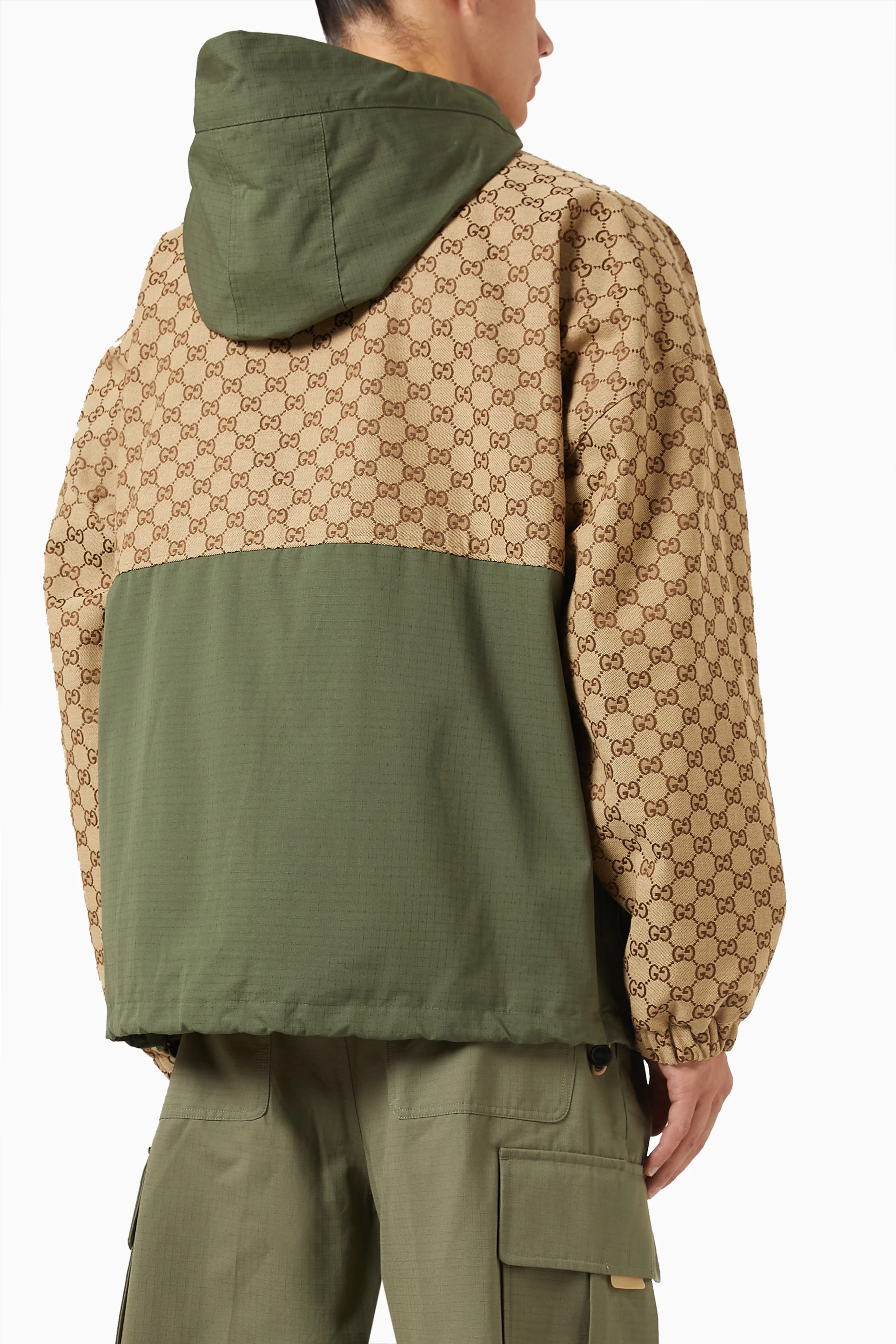 Buy Gucci Multicolour Hoodie in Cotton Canvas For Men Online Ounass UAE