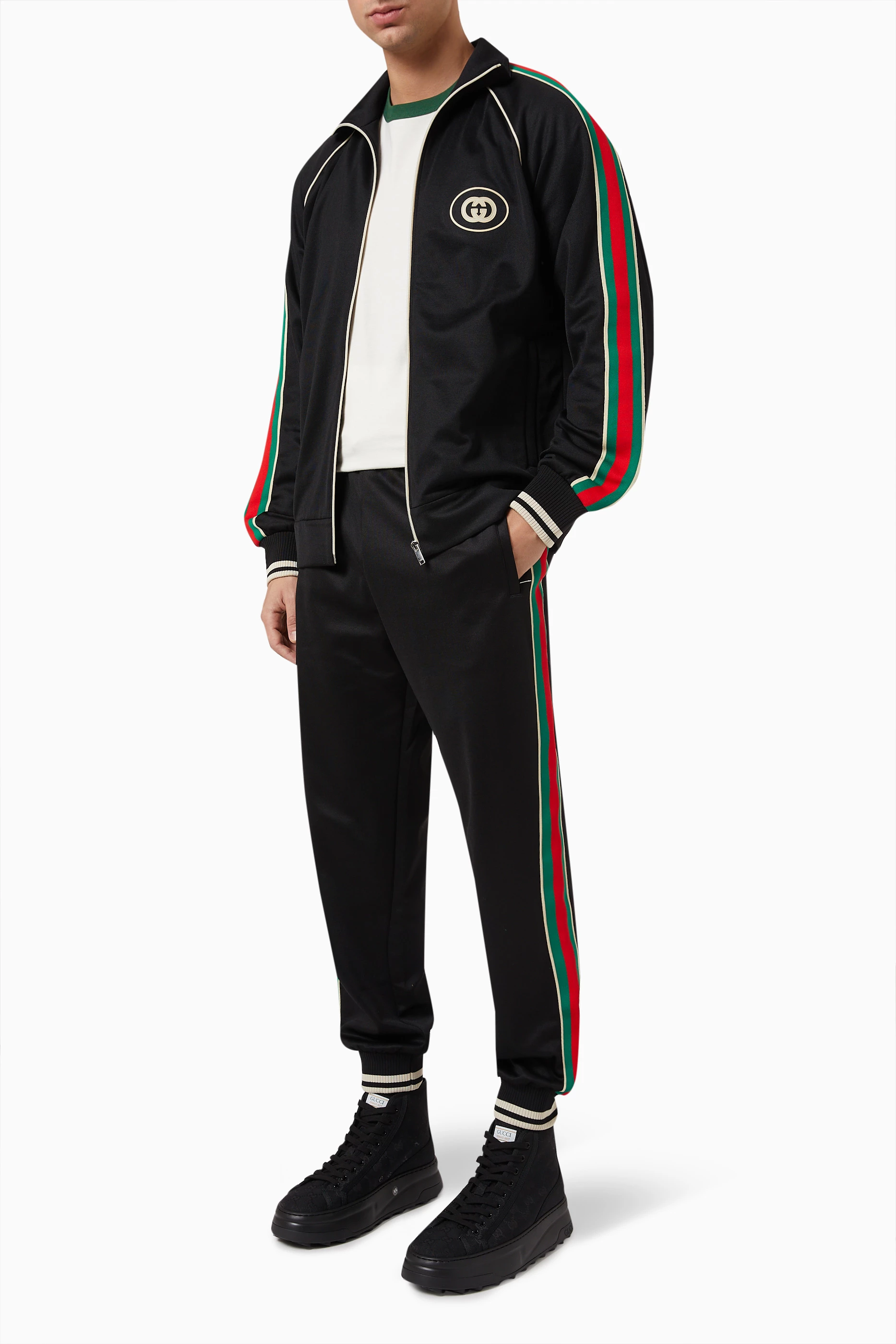 Gucci sweatpants black top