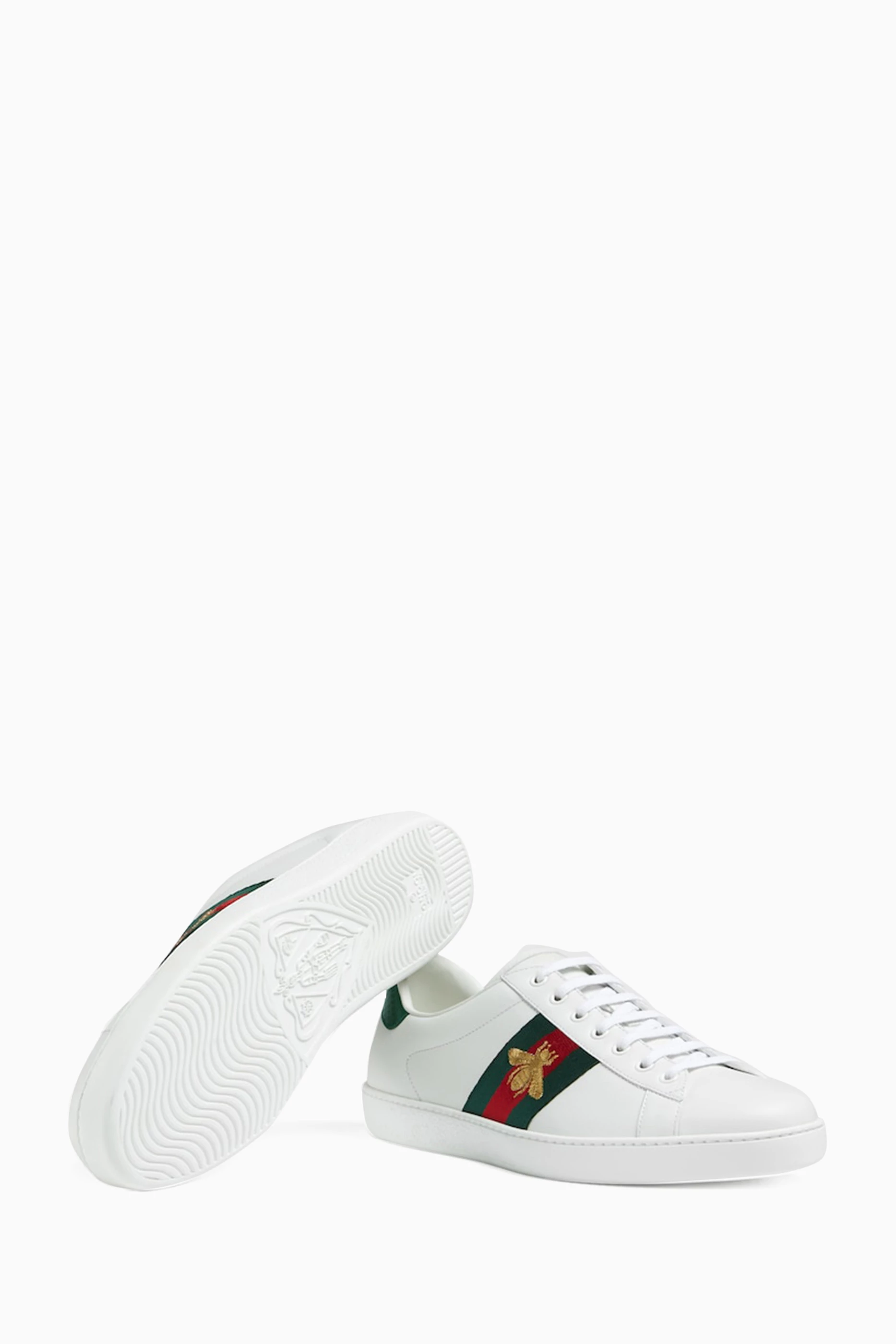 Gucci ace embroidered sneaker price sales