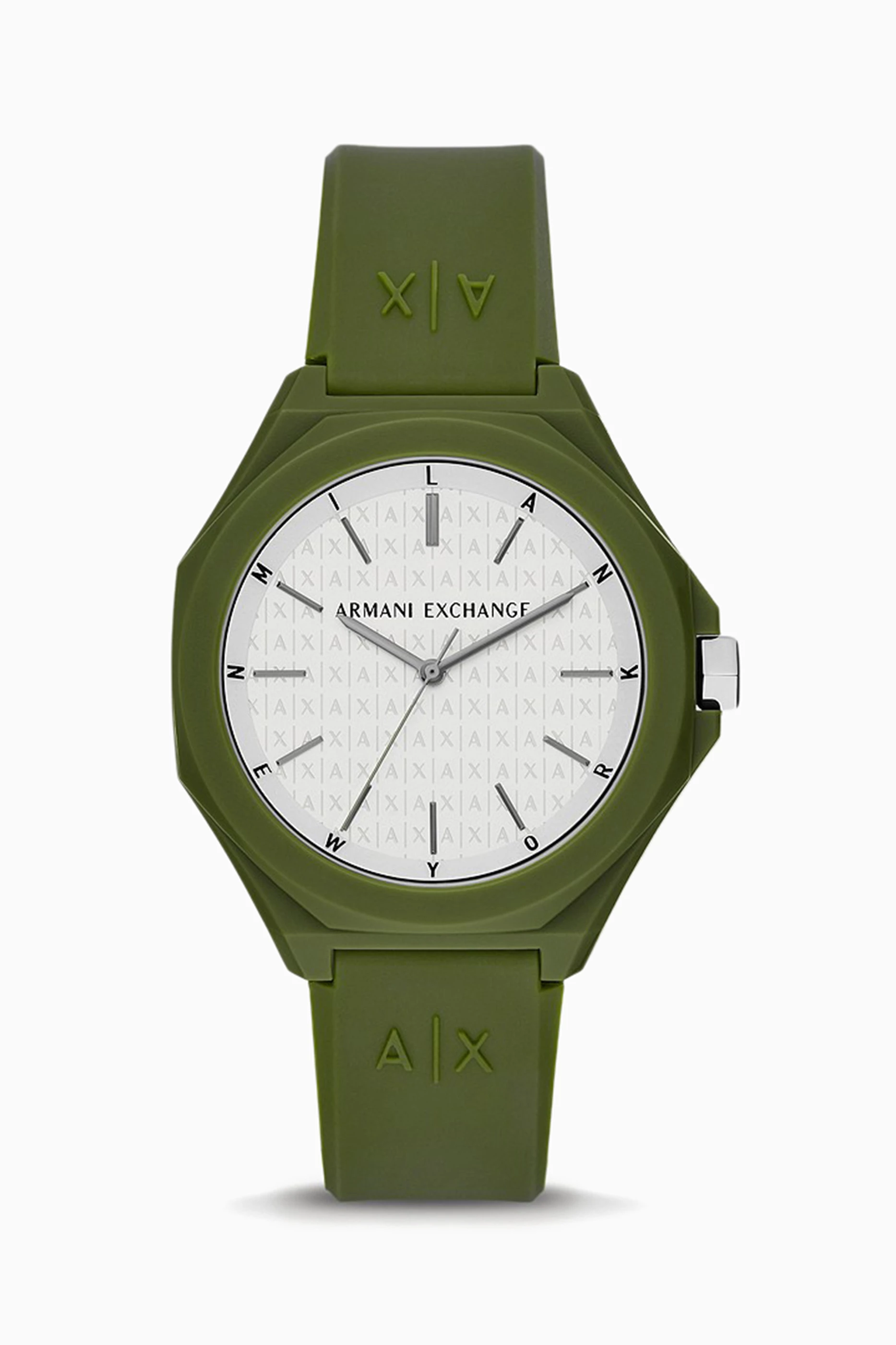 Armani exchange watch green cheap