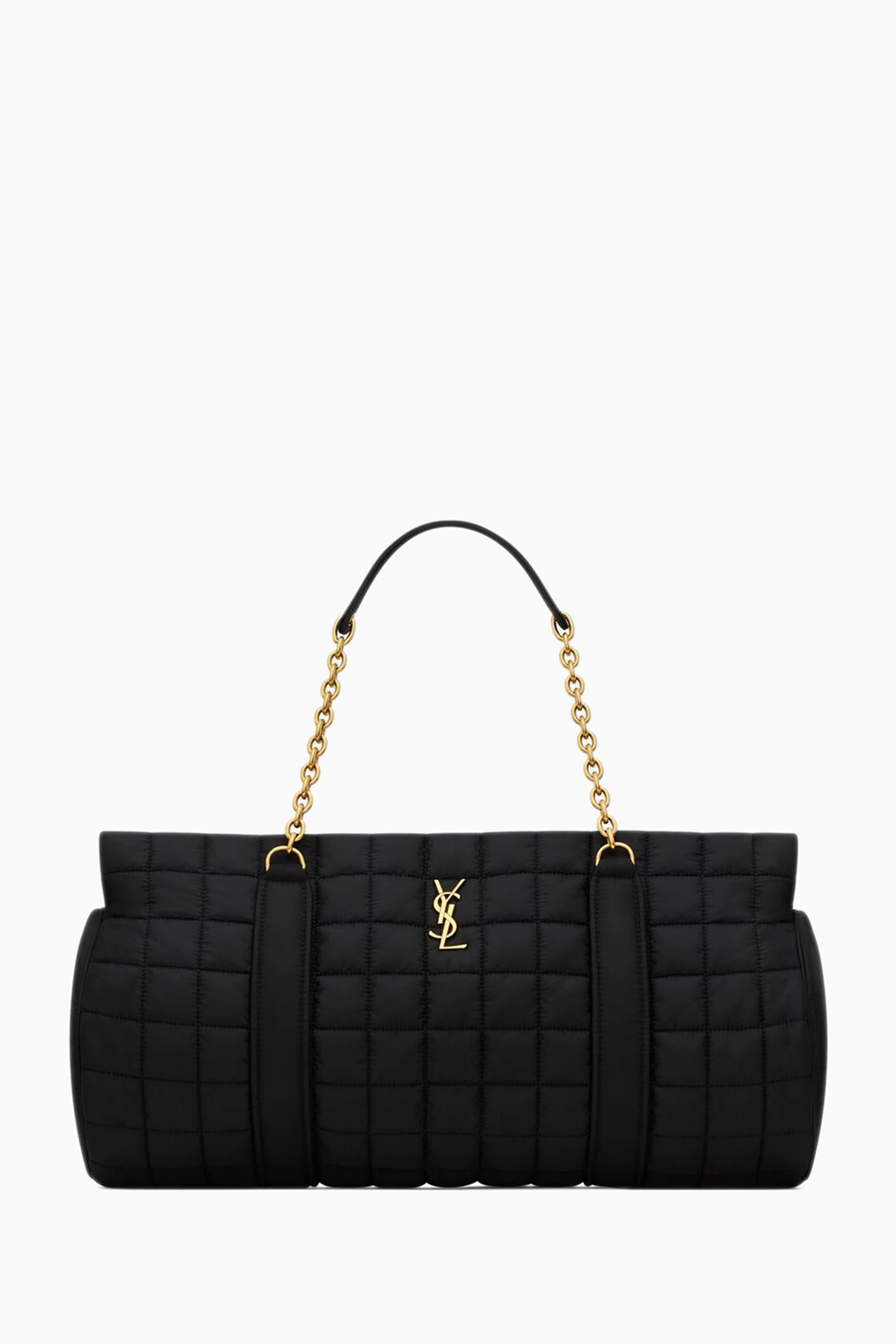 Buy SAINT LAURENT Black Gloria Travel Bag in Quilted Nylon For Women Online Ounass UAE
