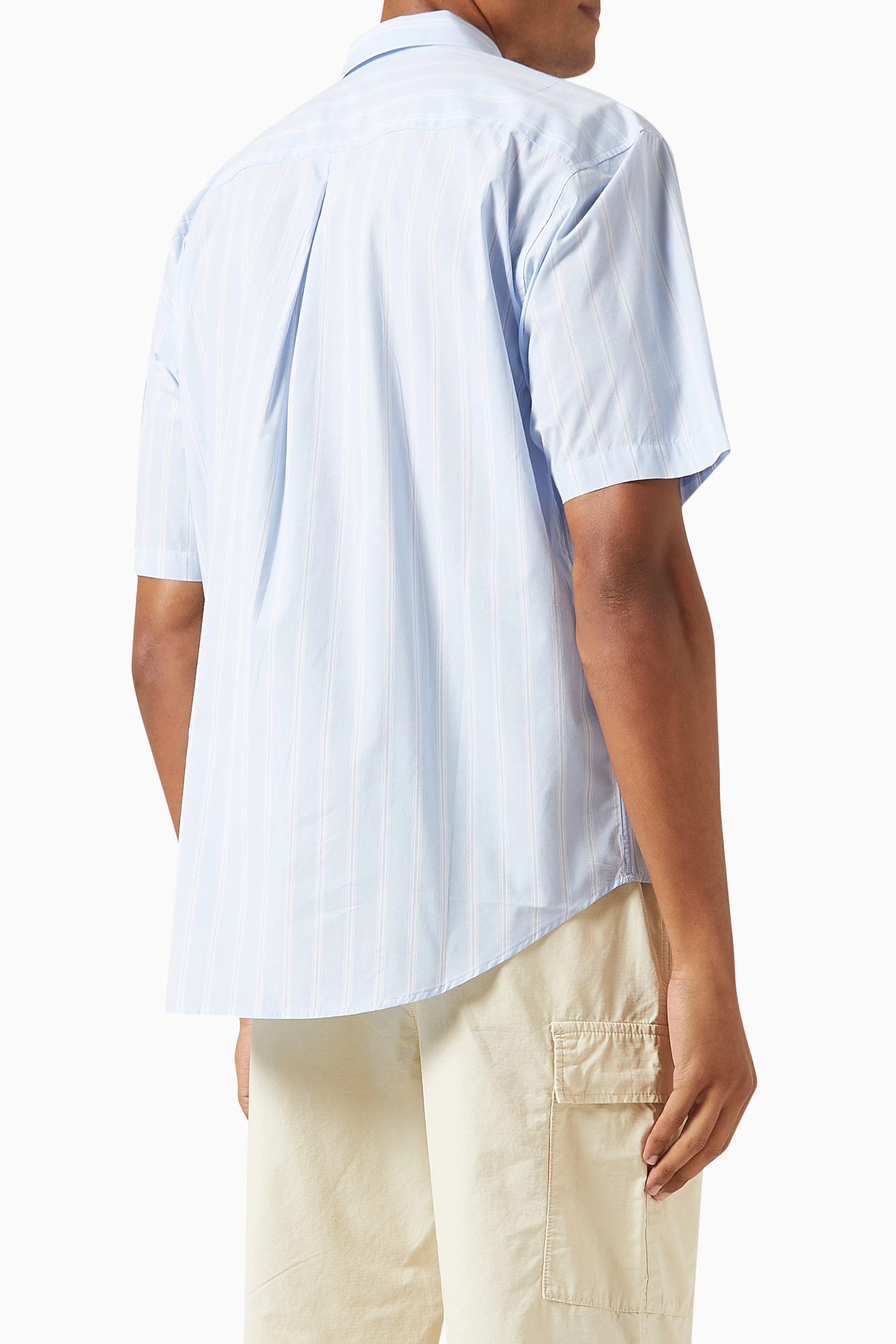 Stussy striped shirt outlet