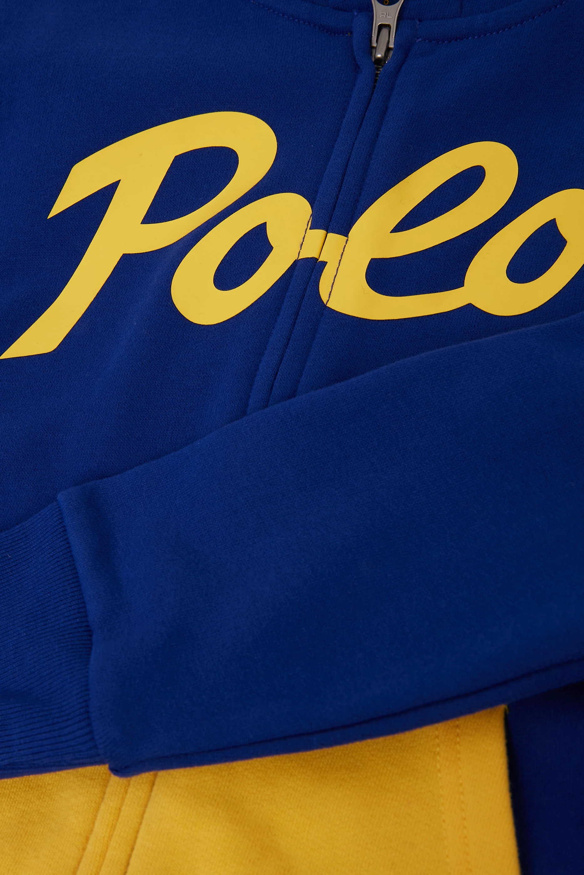 Navy blue and yellow polo hoodie new arrivals