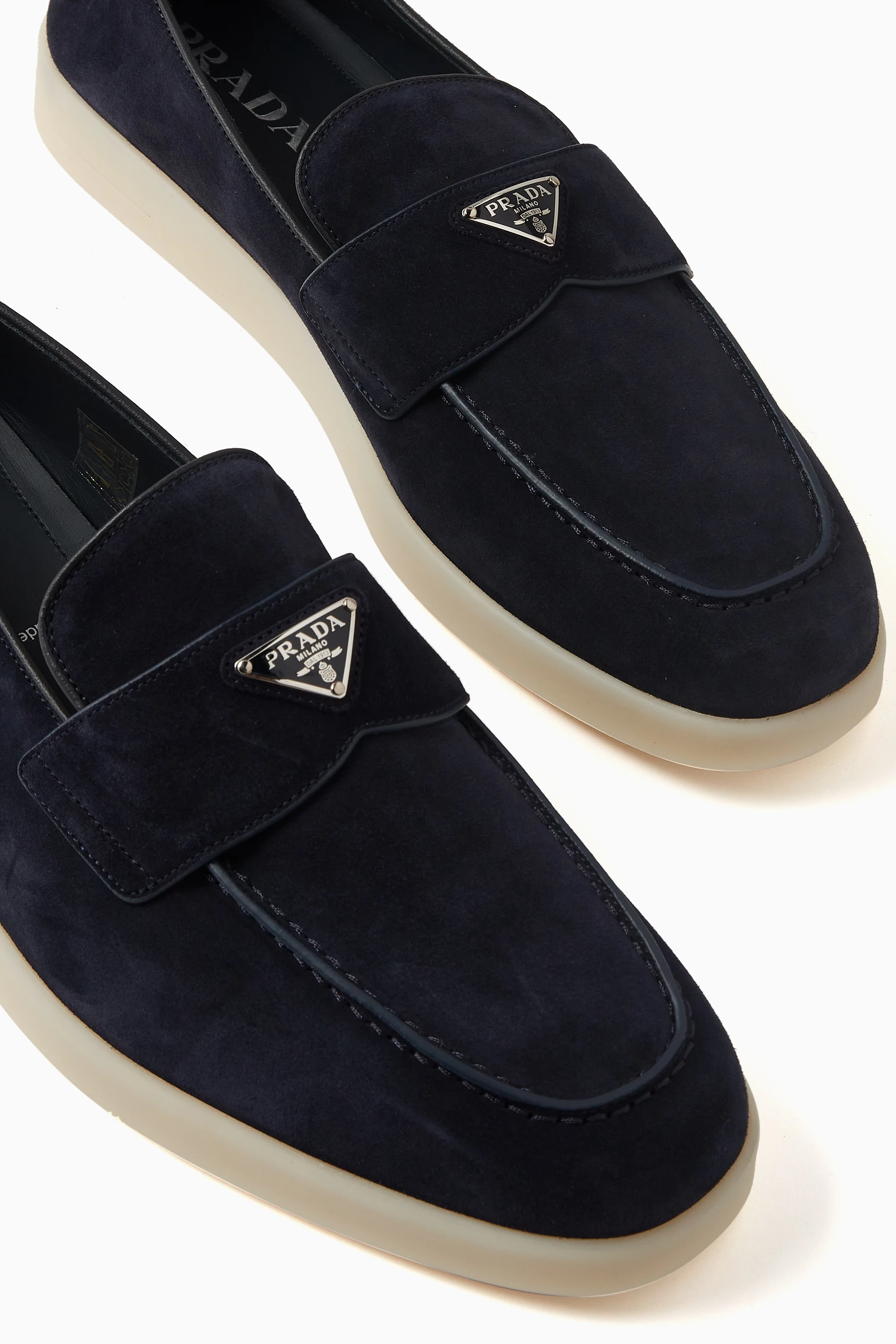 Suede prada shoes hotsell