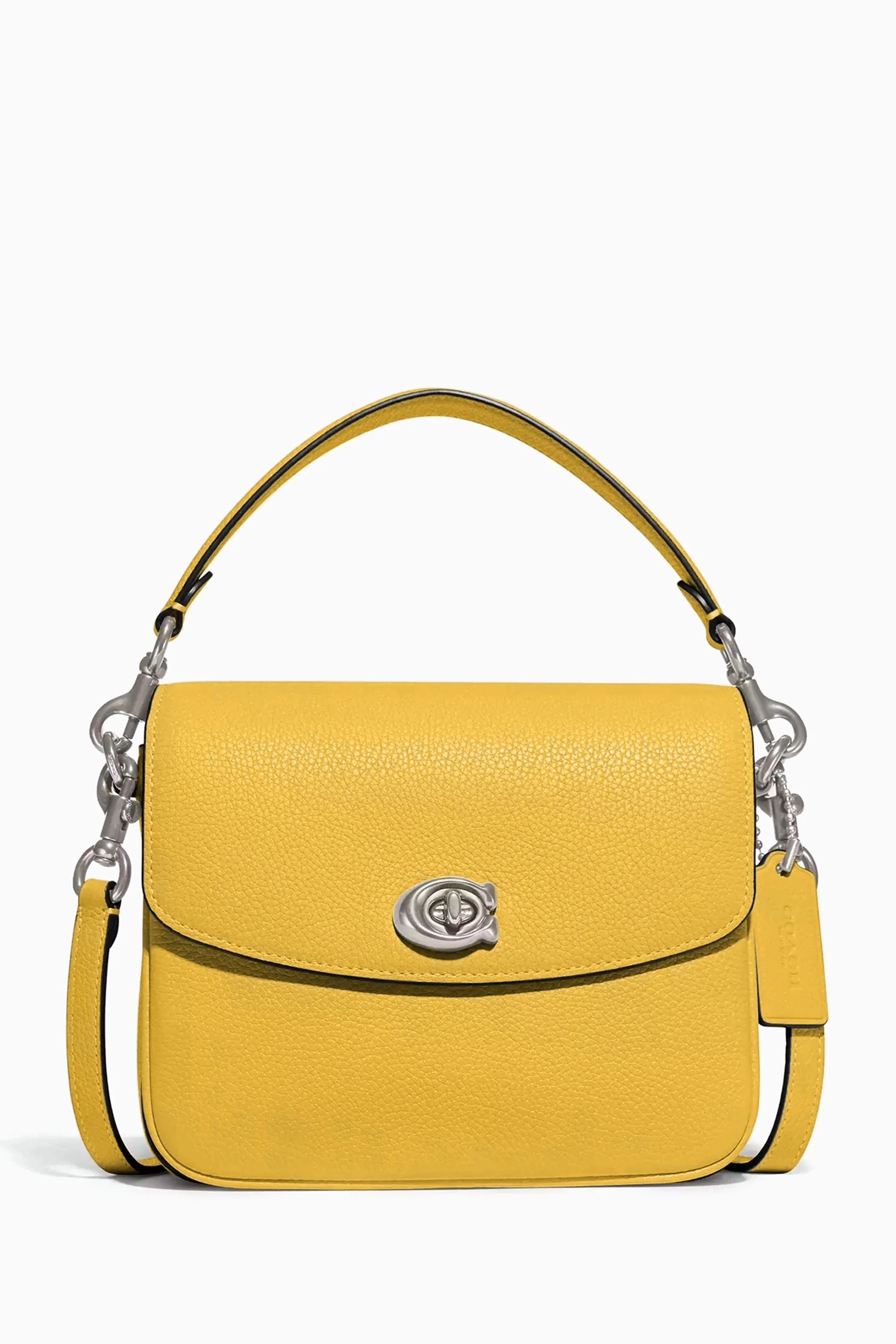 Buy Coach Yellow Cassie 19 Crossbody Bag in Pebble Leather For Women Online Ounass UAE