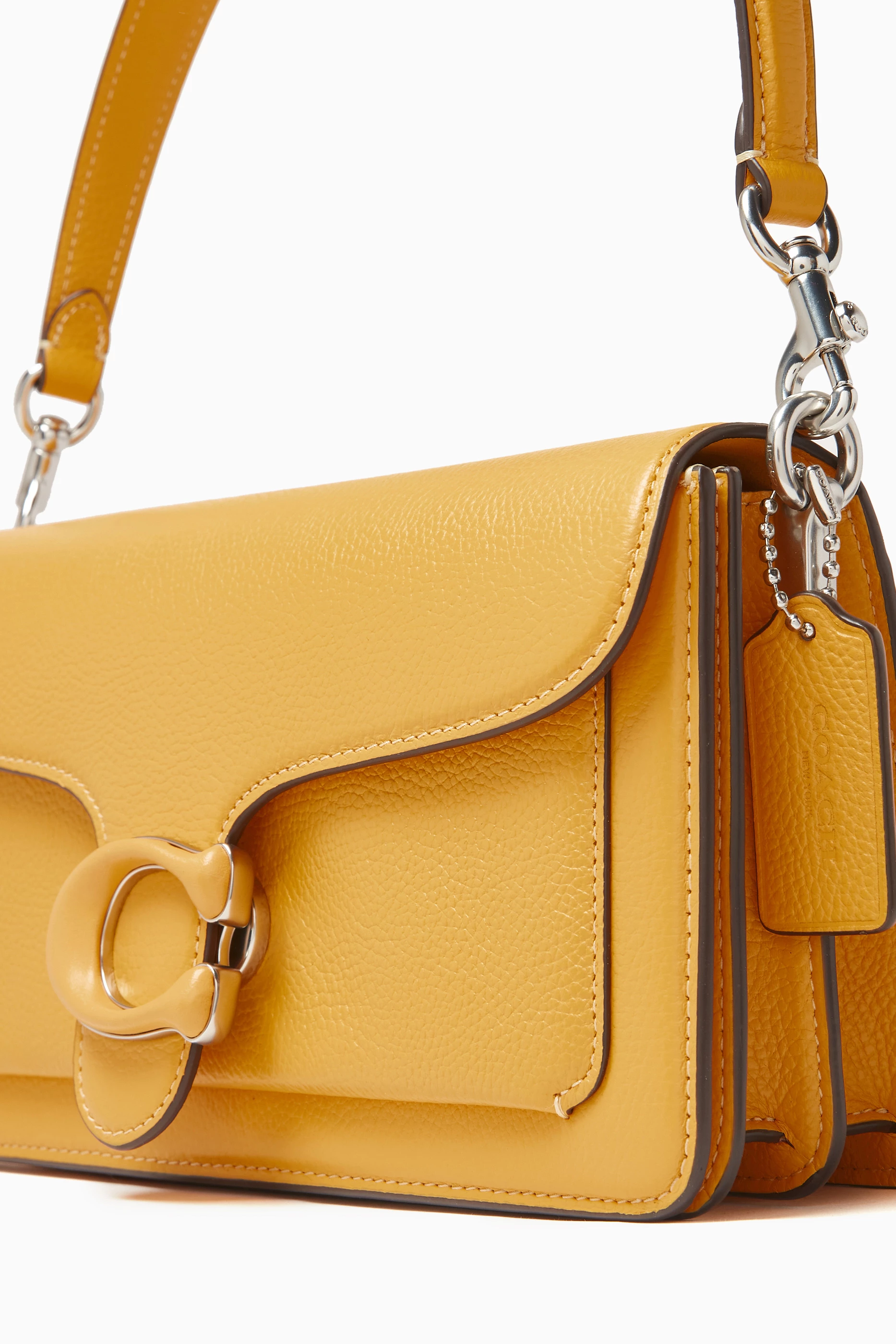 Buy Coach Yellow Tabby 26 Shoulder Bag in Pebble Leather For Women Online Ounass UAE