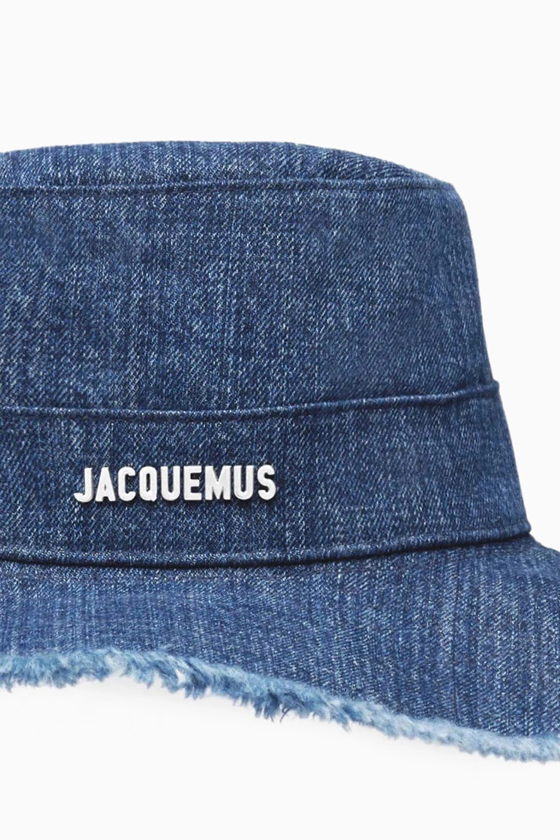 ???Jacquemus  Le Bob Artichaut denim hat Jacquemus Le Bob Artichaut denim bucket hat Jacquemus main image 4