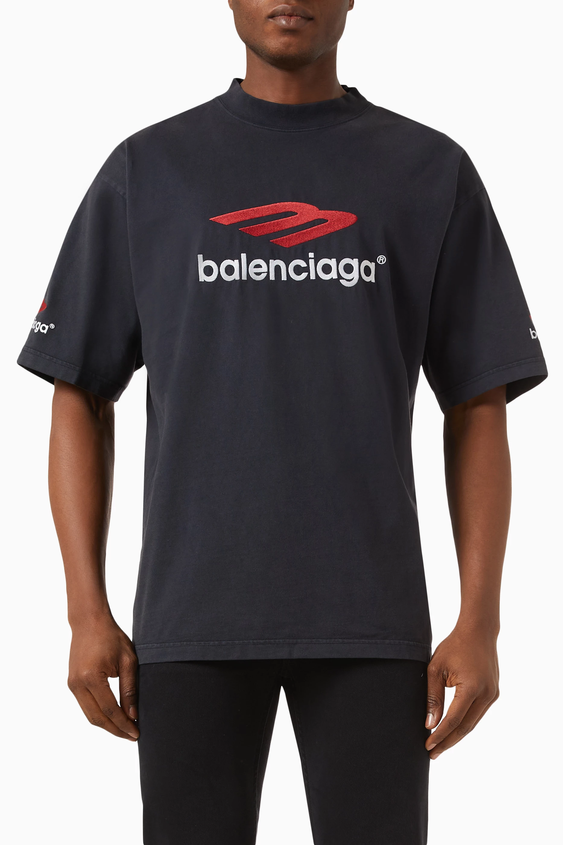バレンシアガ☆3B SPORTS ICON Tシャツ Balenciaga 3B Sports Icon T-Shirt – Luxuryzion