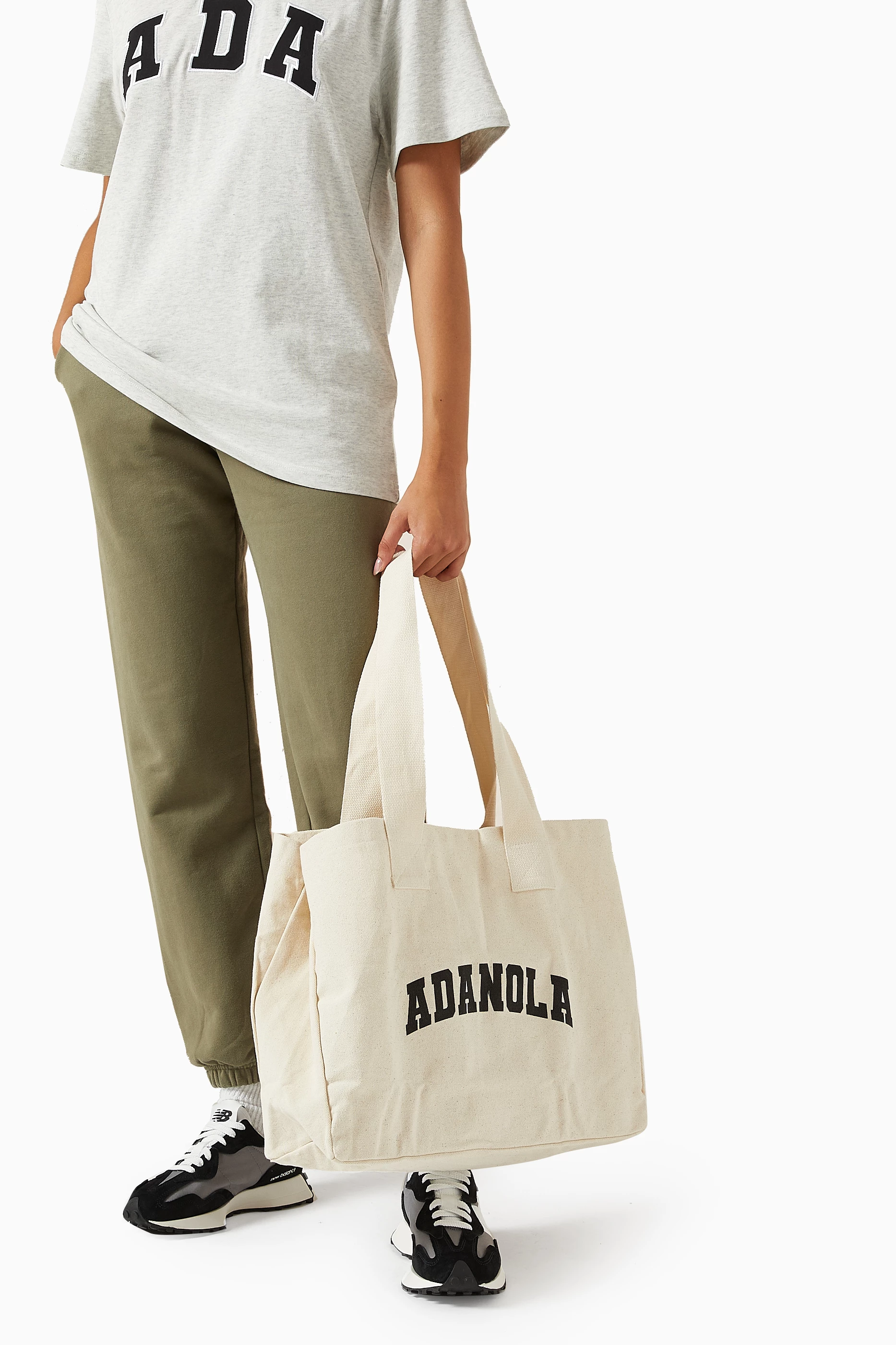 国内発送【ADANOLA】Varsity Tote Bag