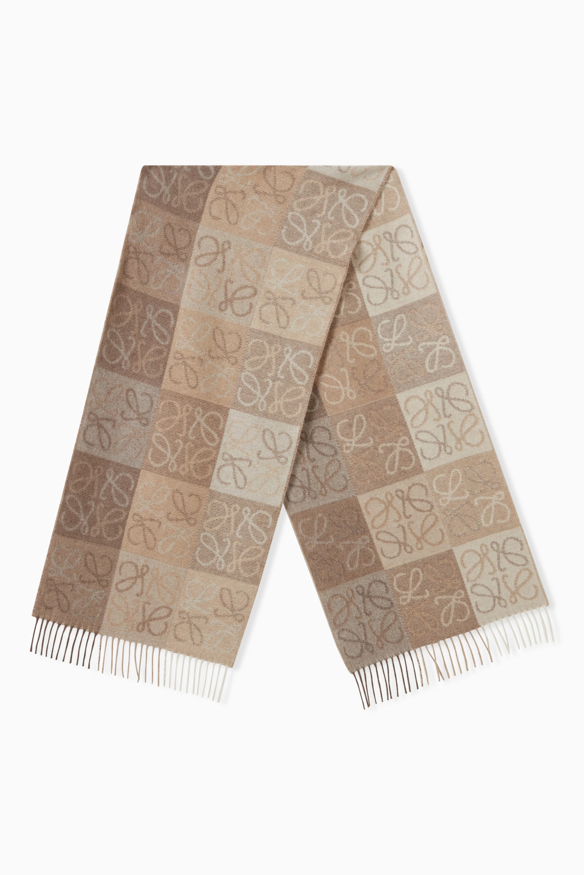 【直営・関税送料込】Anagram scarf in woo 直営・関税送料込】Anagram scarf in woo (LOEWE/スカーフ
