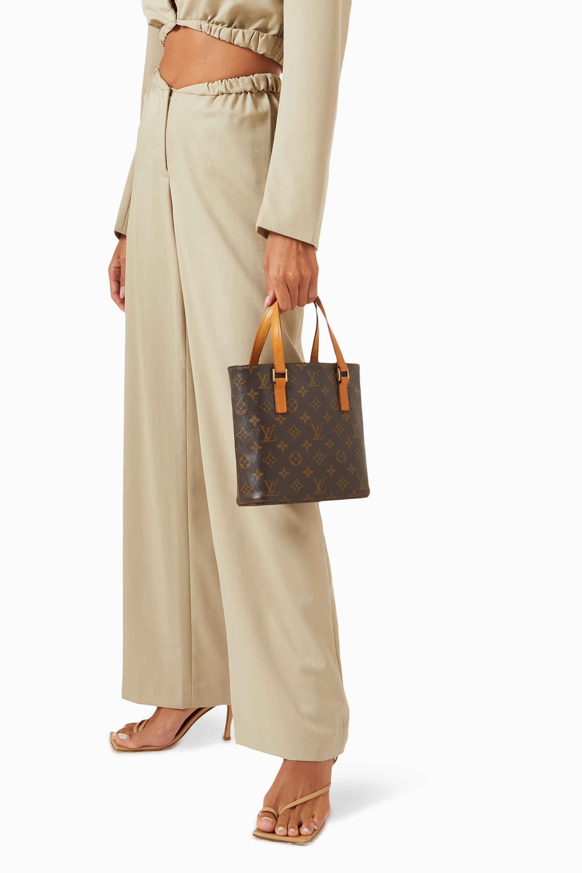 Buy Louis Vuitton Pre Loved Brown Vavin PM Tote Bag in Monogram Canvas For Women Online Ounass UAE