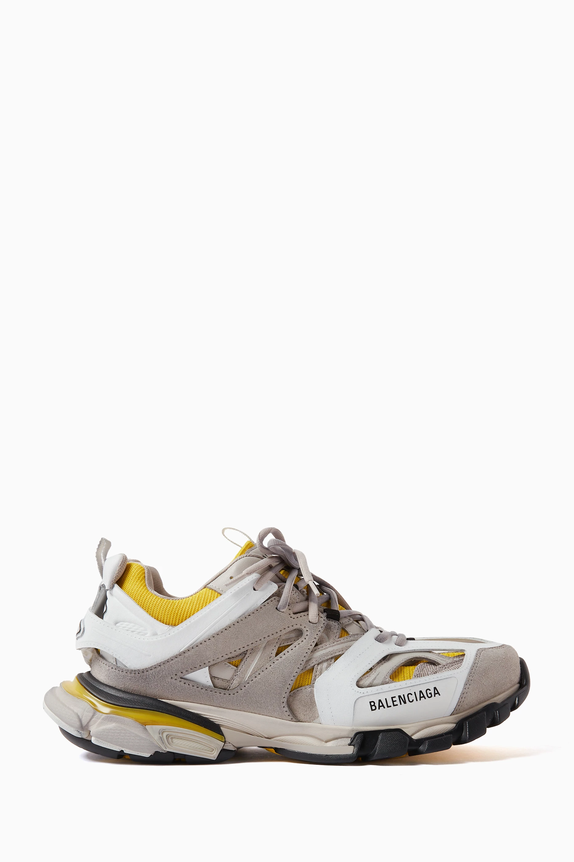Yellow balenciaga track sneakers sales