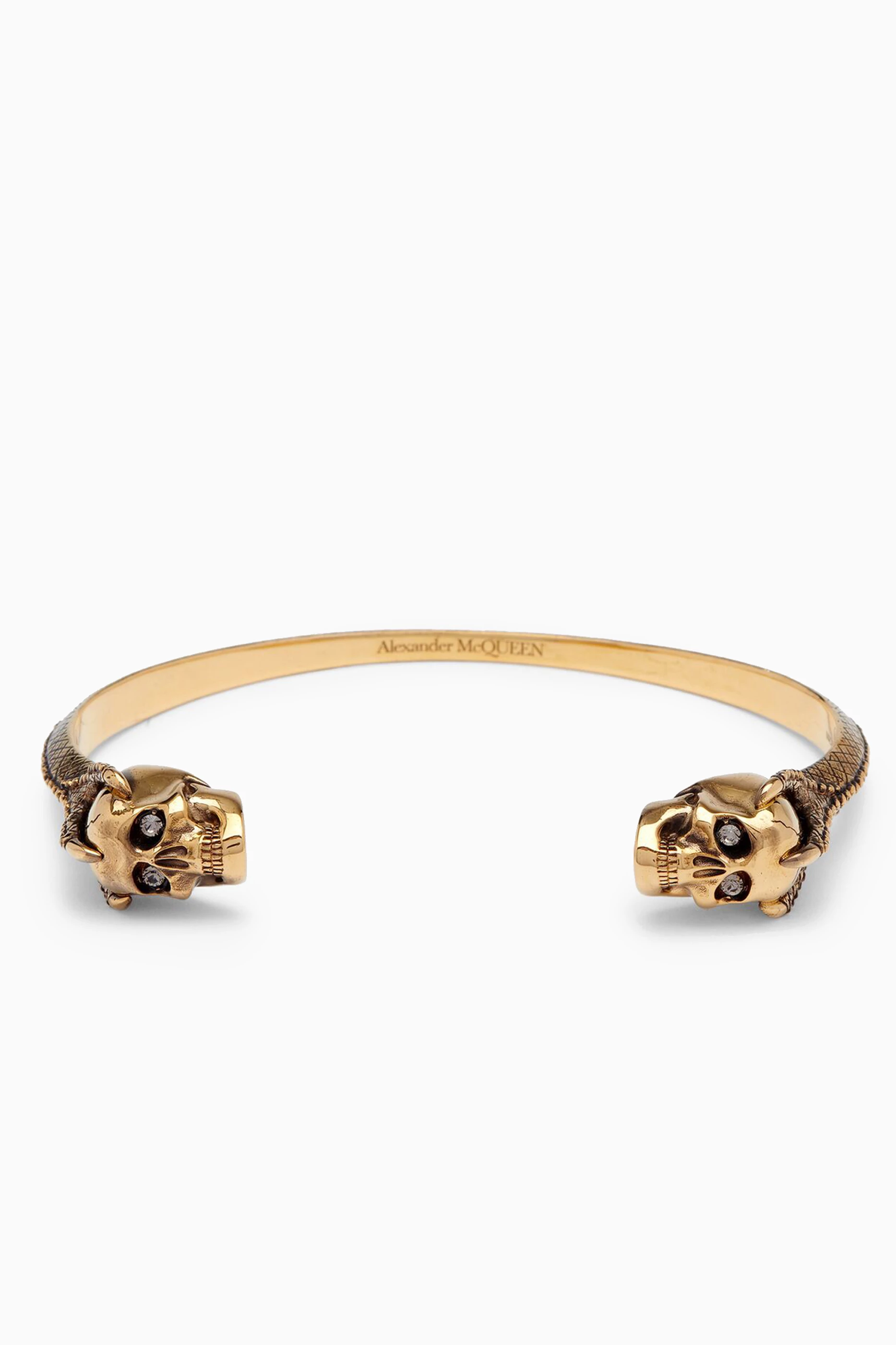 Alexander mcqueen men's skull bracelet clearance
