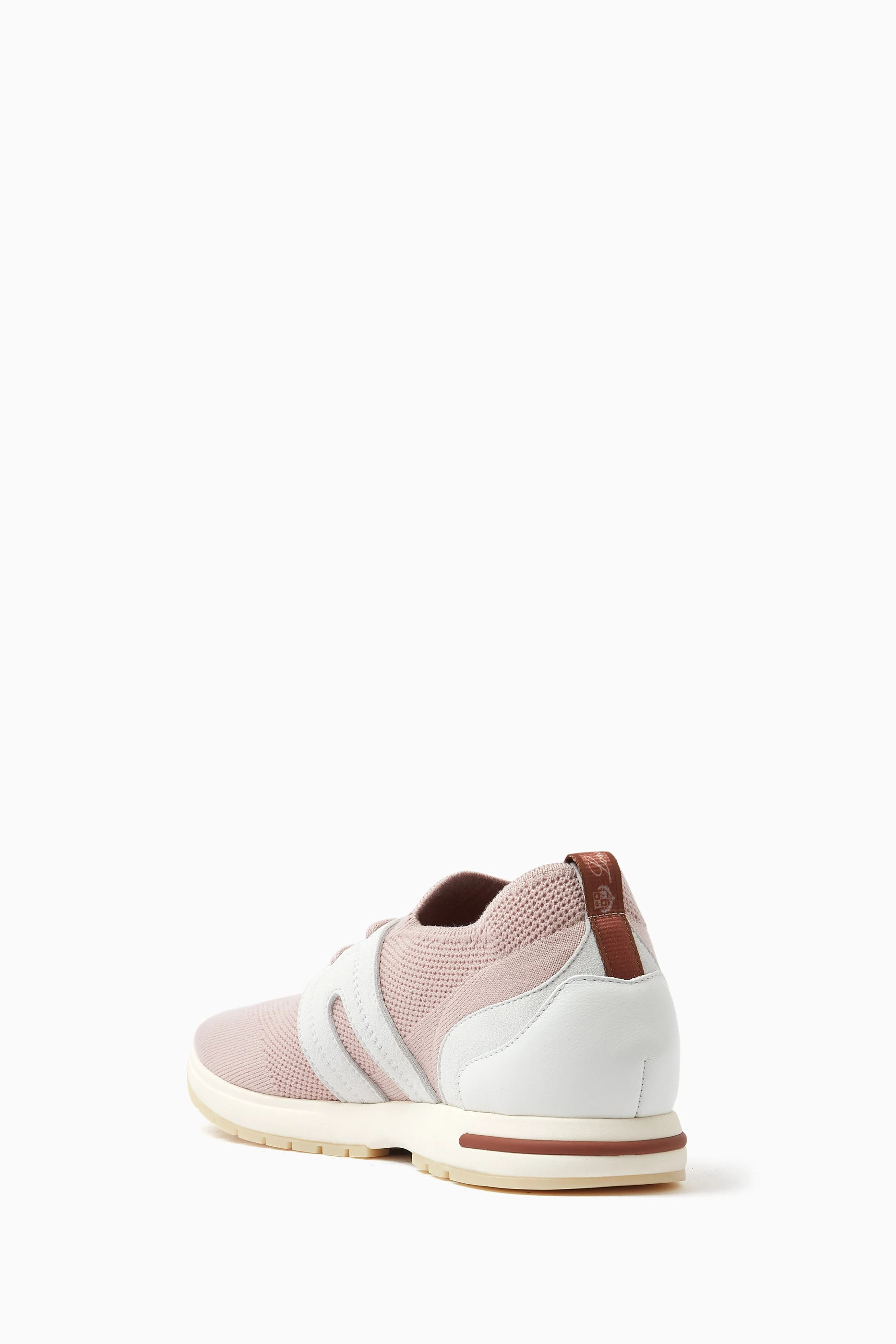 Buy Loro Piana Pink 360 Lp Lady Flexy Walk Sneakers in Wish