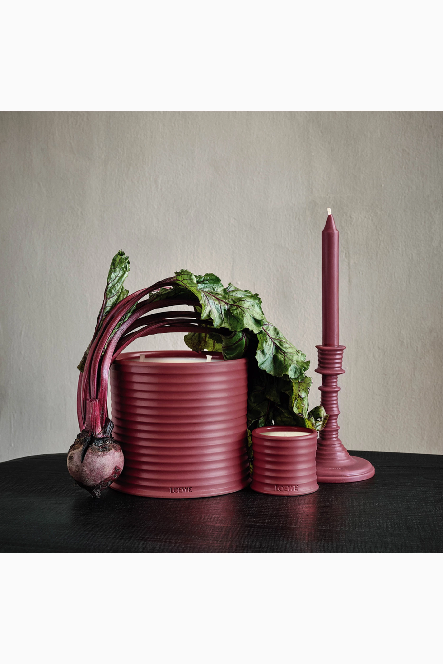 Buy LOEWE PERFUMES Small Beetroot Scented Candle, 170g For UNISEX