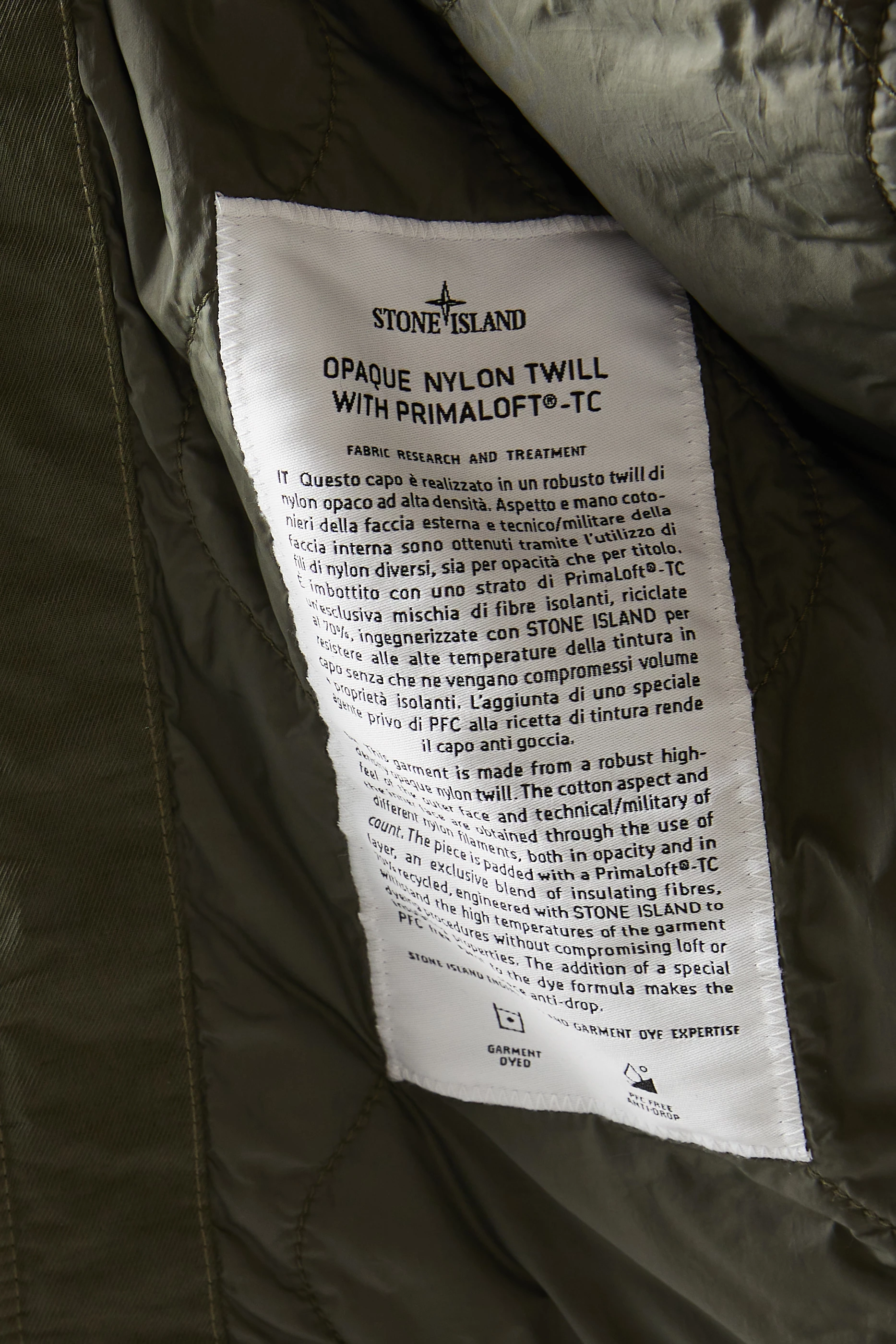 Stone island zip shirt top